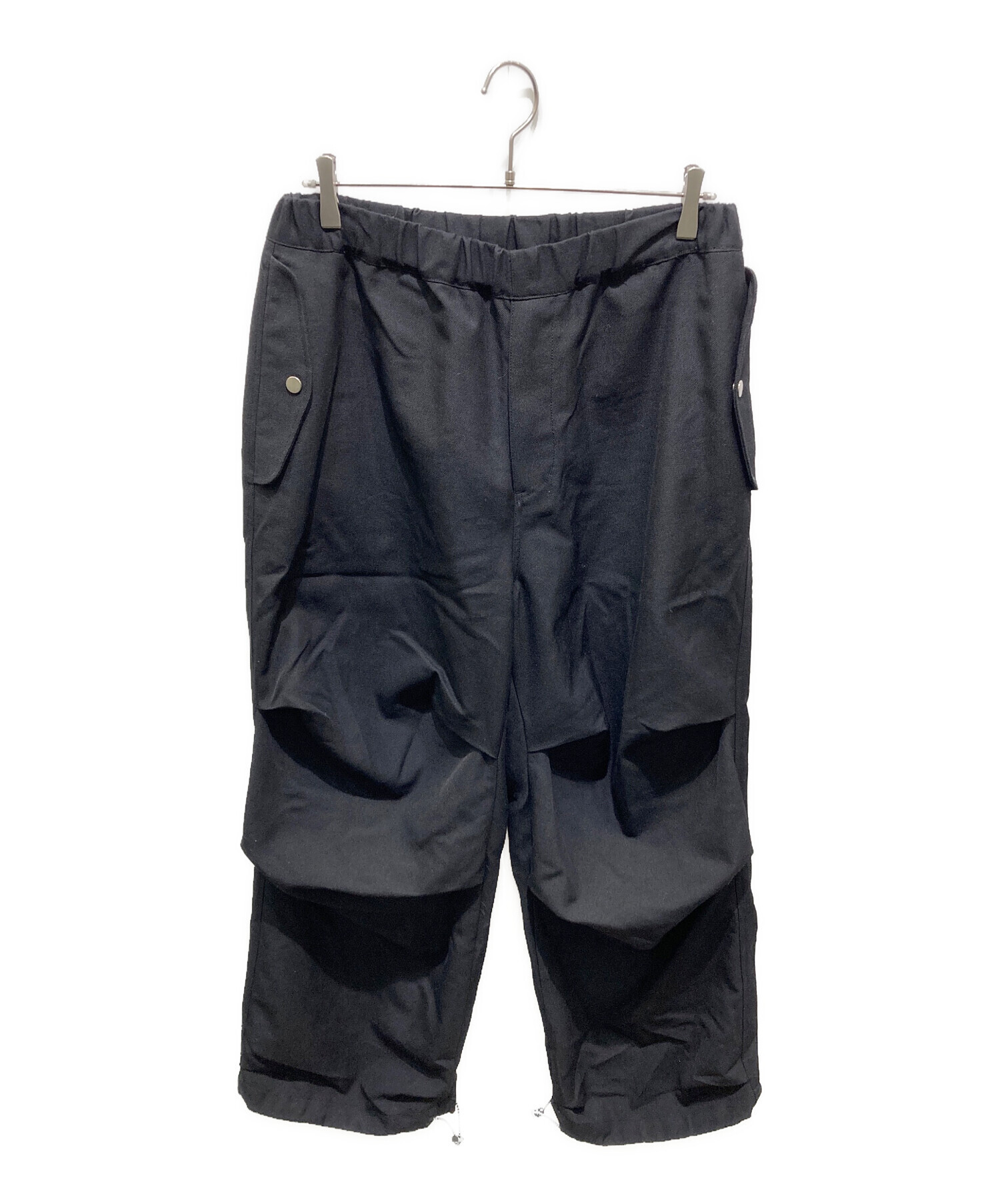 中古・古着通販】jieda (ジエダ) LOOSE PARACHUTE PANTS ブラック