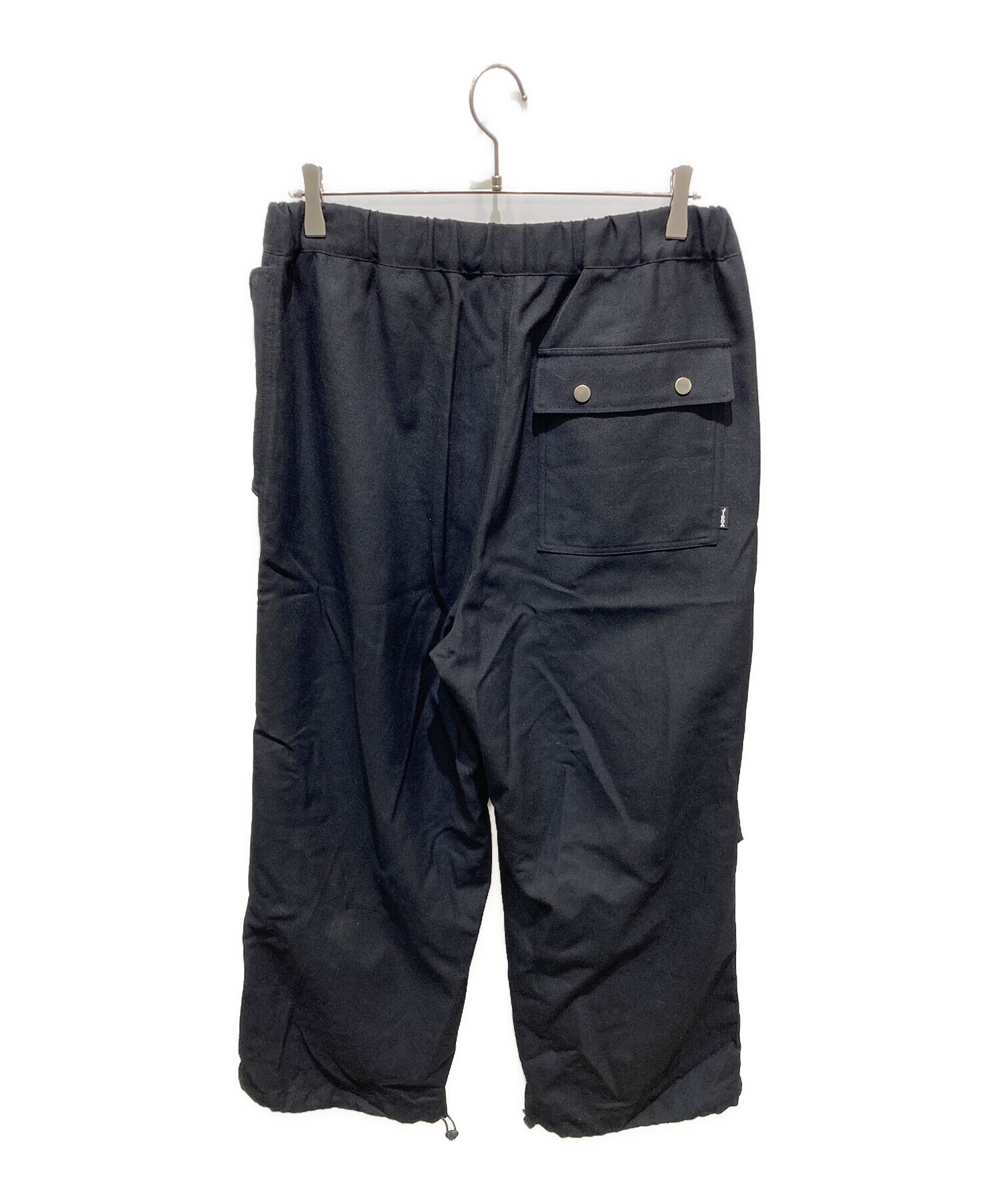 中古・古着通販】jieda (ジエダ) LOOSE PARACHUTE PANTS ブラック 