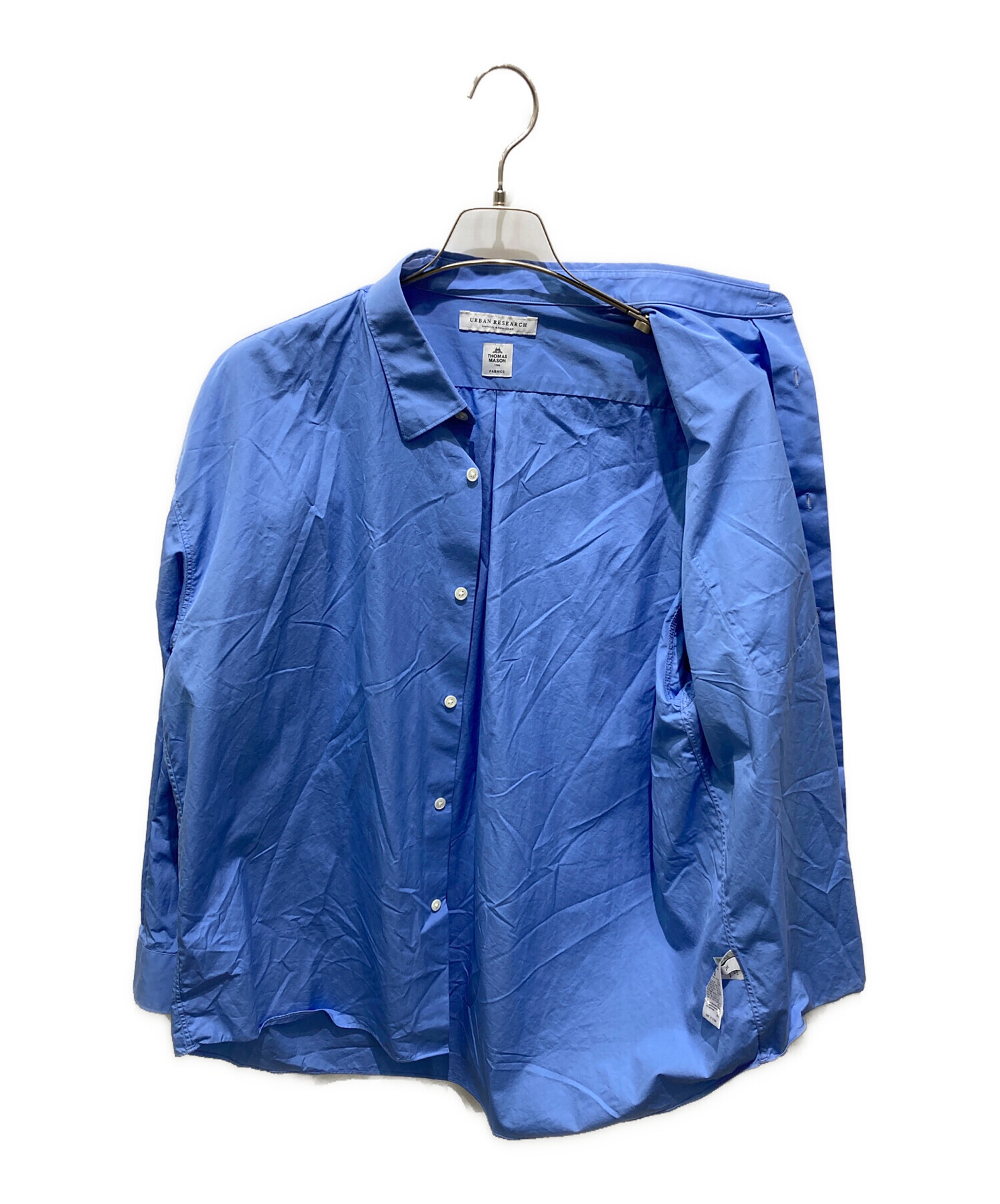 超高級★未使用級◎トーマスメイソン　オーバーサイズシャツ　アーバンリサーチ　青 中古・古着通販】URBAN RESEARCH (アーバンリサーチ) THOMAS MASON