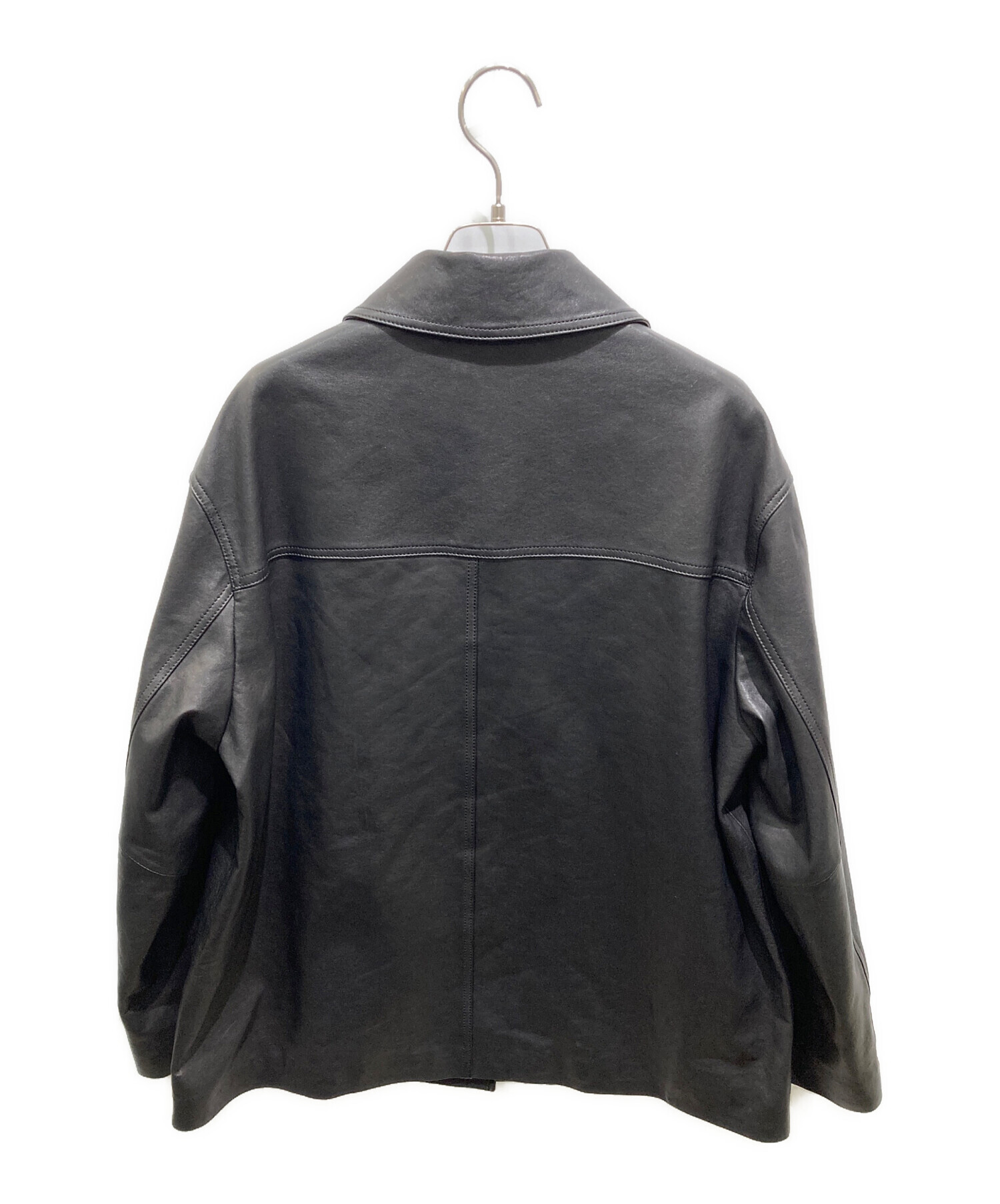 中古・古着通販】ok.soon (オクスン) basic leather jacket ベーシック