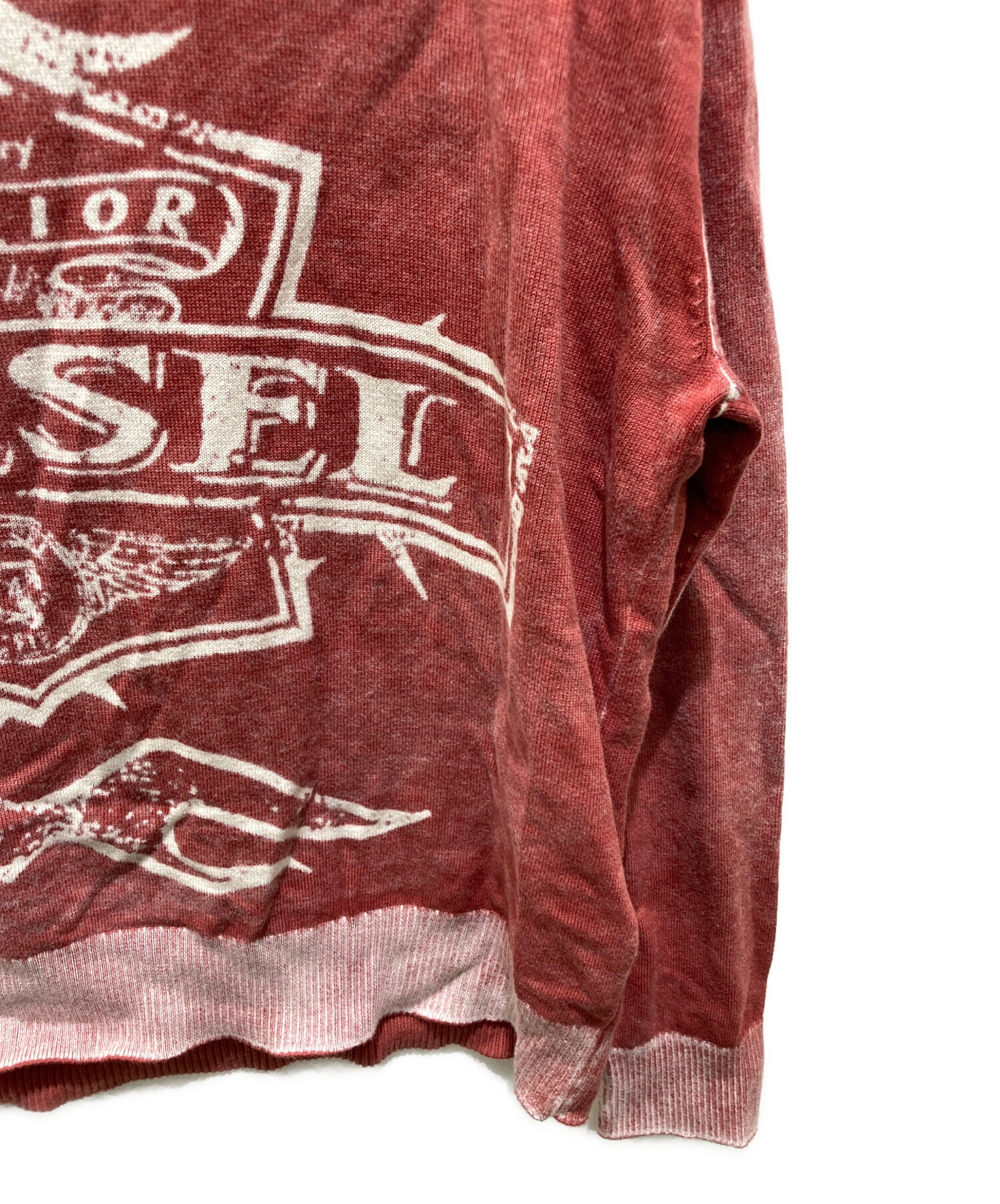 中古・古着通販】DIESEL (ディーゼル) K-BELEZ レッド サイズ:M 