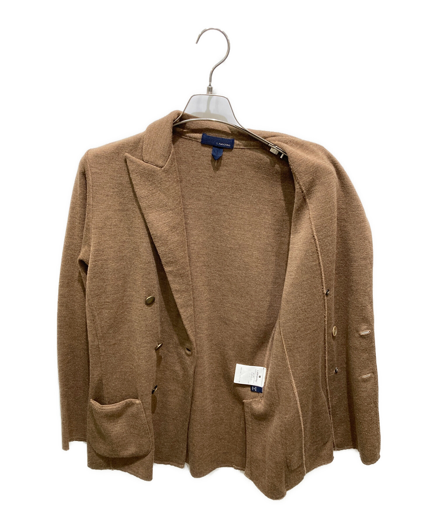 中古・古着通販】LARDINI (ラルディーニ) ミラノリブダブルブレスト