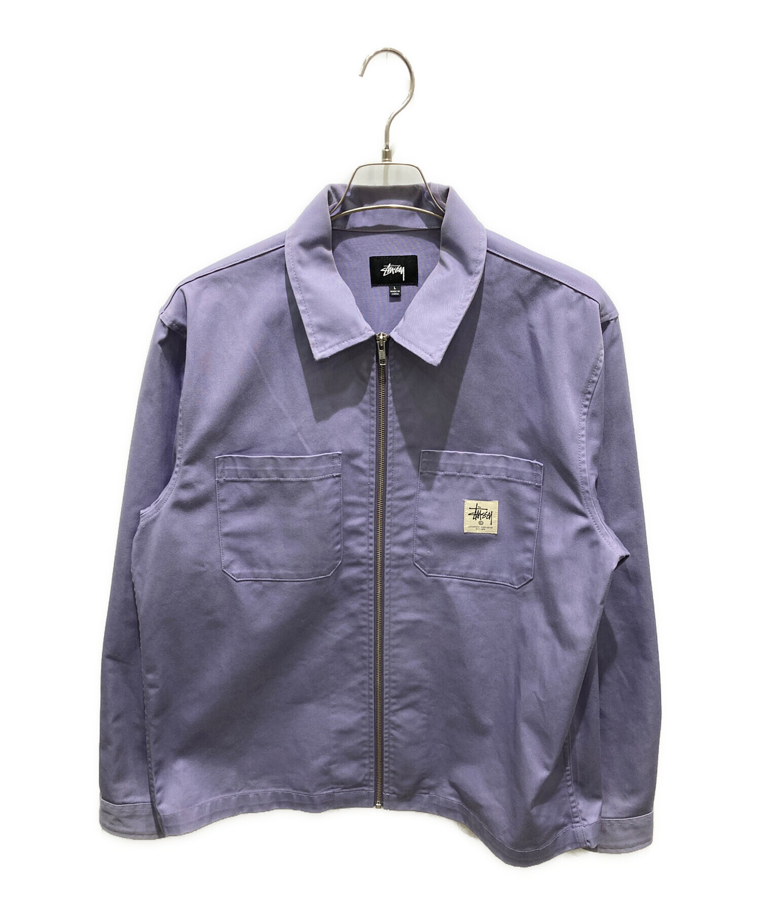 中古・古着通販】stussy (ステューシー) ジップアップジャケット 