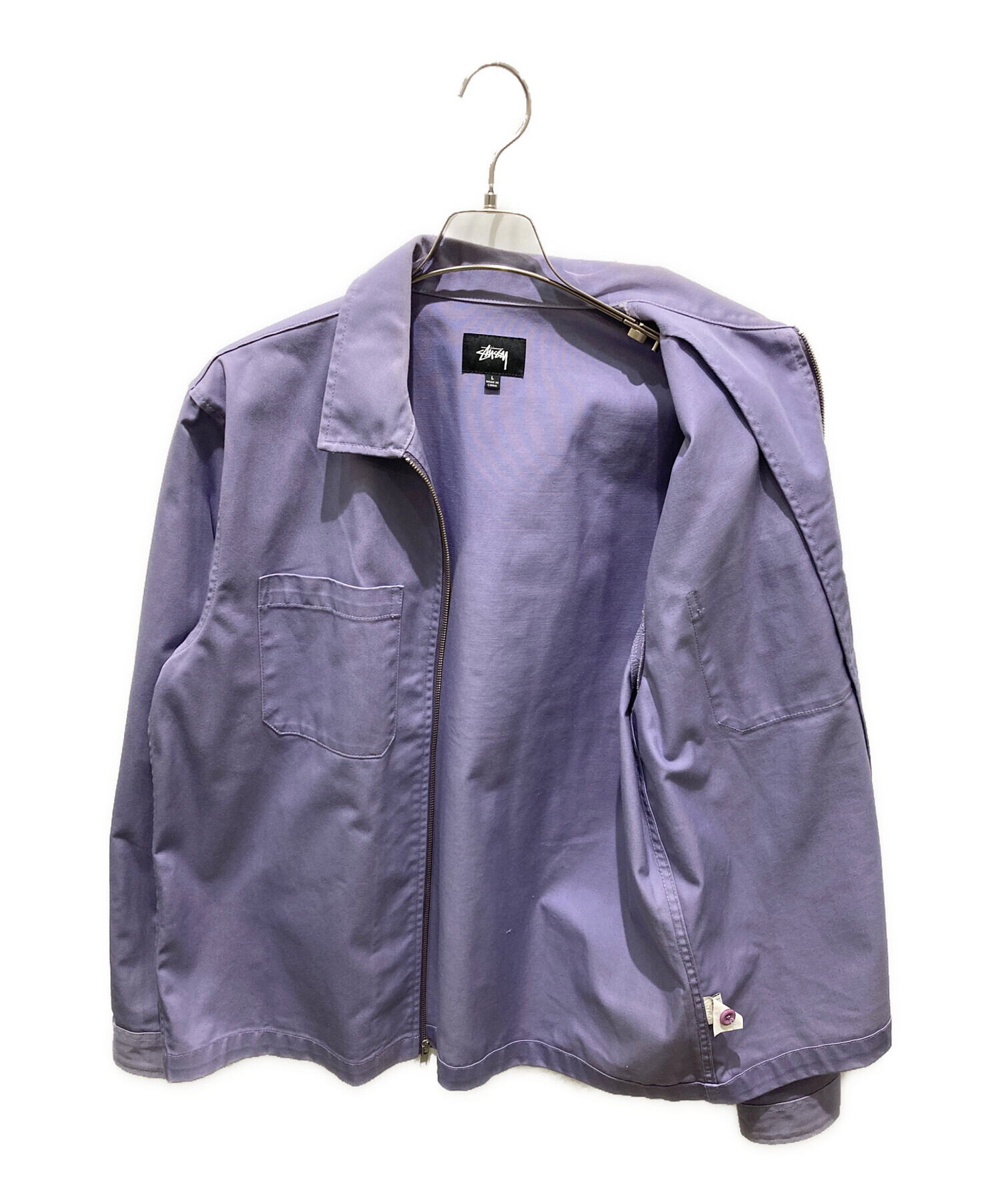 中古・古着通販】stussy (ステューシー) ジップアップジャケット 