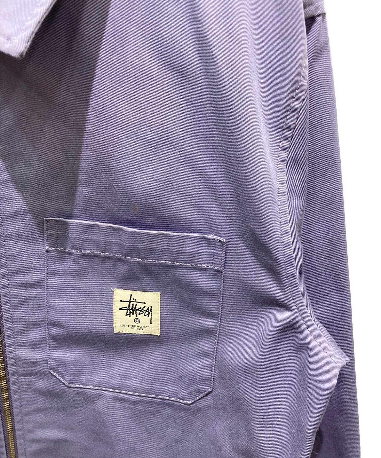 中古・古着通販】stussy (ステューシー) ジップアップジャケット 