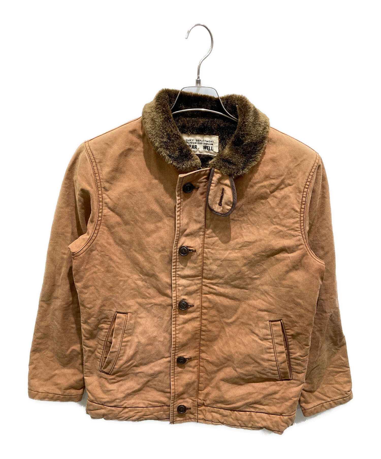 送料込 UES ウエス デッキジャケット N-1 ブラック 2 送料込 UES ウエス デッキジャケット N-1 ブラック 2 送料込 UES