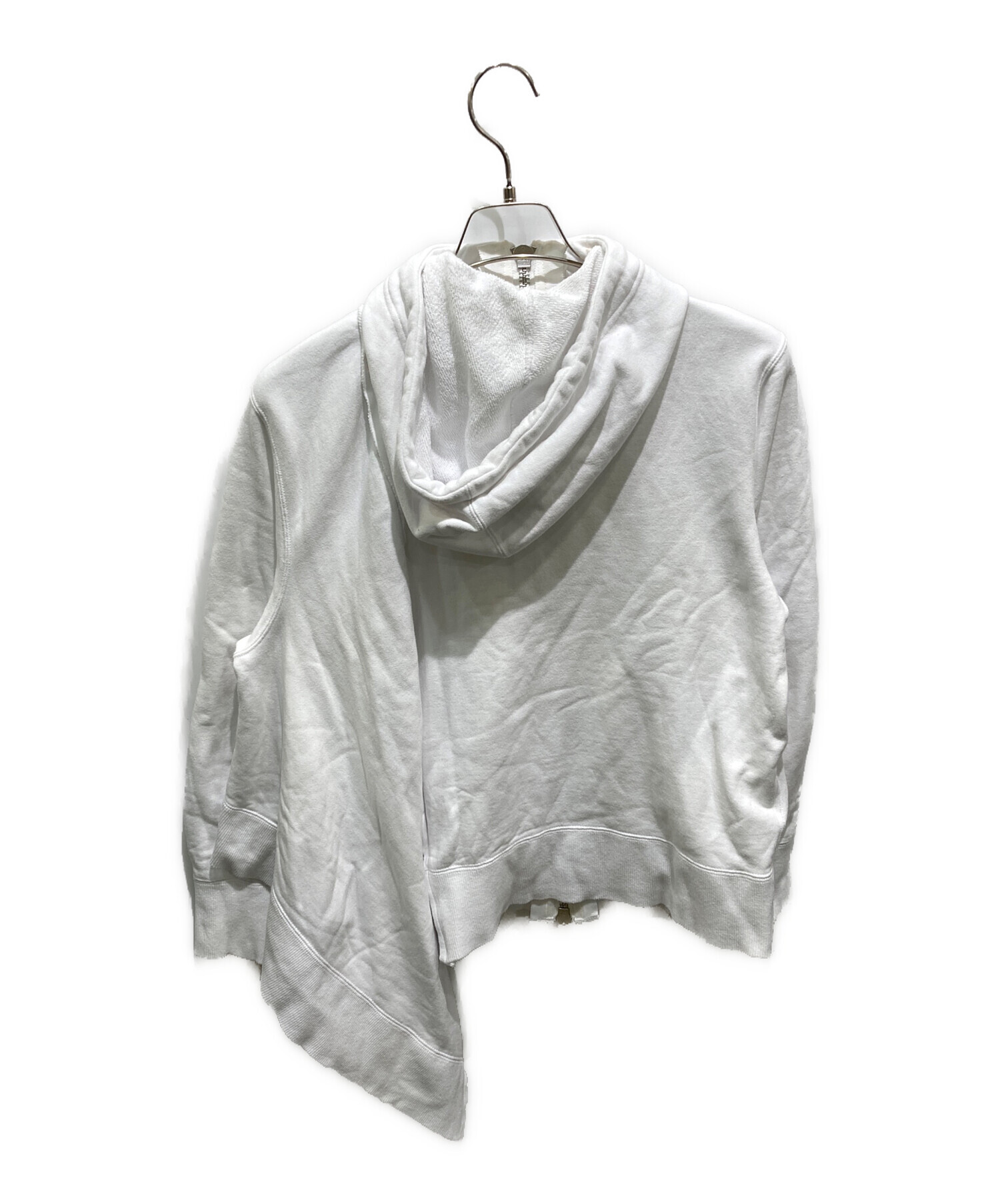 中古・古着通販】sacai (サカイ) アシンメトリー ジップアップパーカー