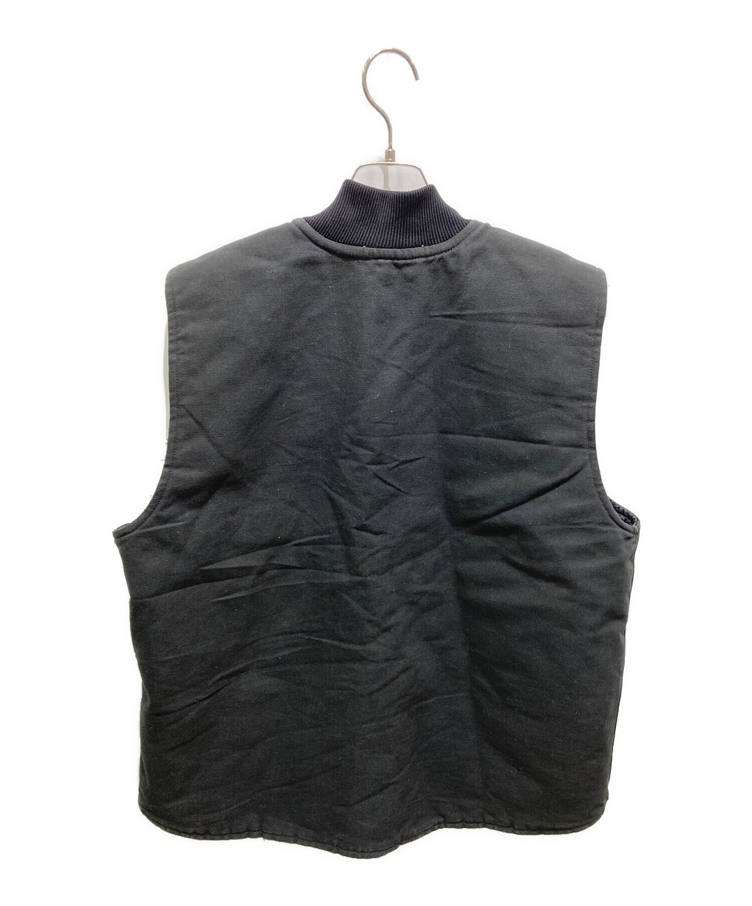中古・古着通販】CarHartt (カーハート) ダックベスト ブラック サイズ