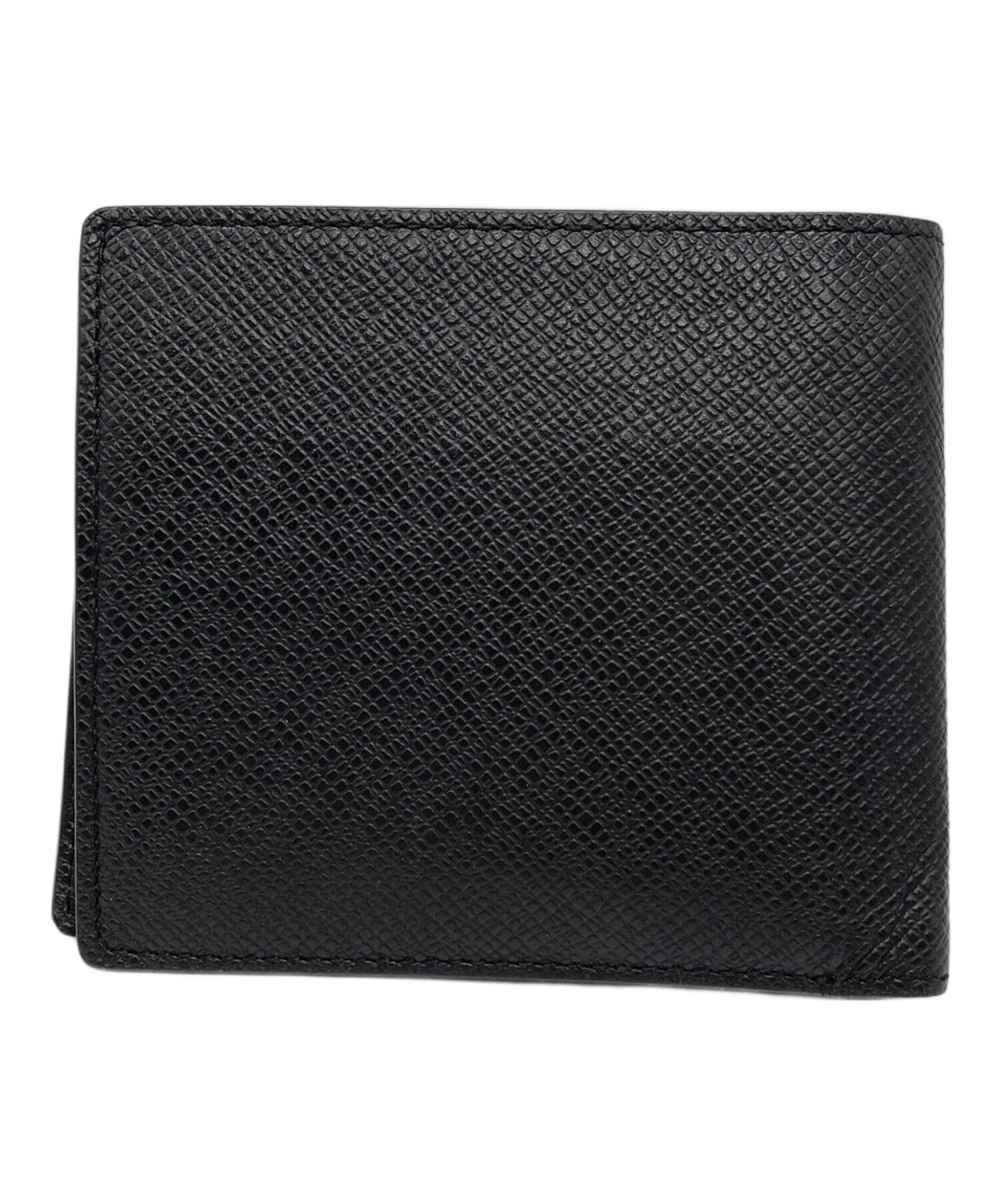 Pelle Morbida ペッレモルビダ 二つ折り財布 黒 中古・古着通販】PELLE MORBIDA (ペッレモルビダ) 2つ折り財布