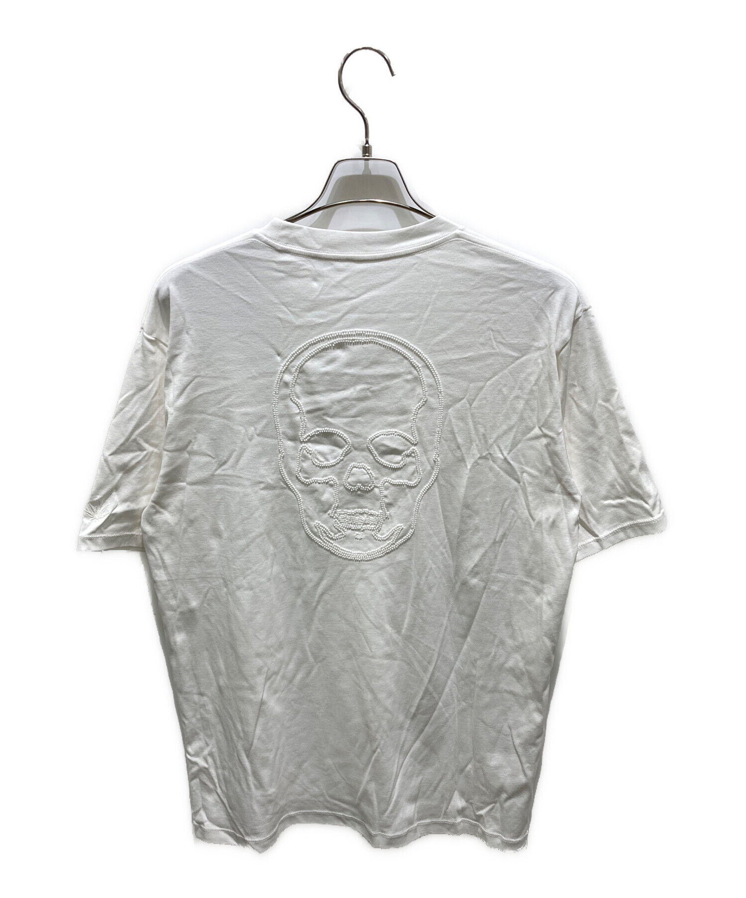 ルシアンペラフィネ lucien pellat finet  Tシャツ 半袖 アメリカ国旗 S  ホワイト【中古】【美品】 Lucien Pellat-Finet（ルシアン・ペラフィネ） Tシャツ EVU 2352 233