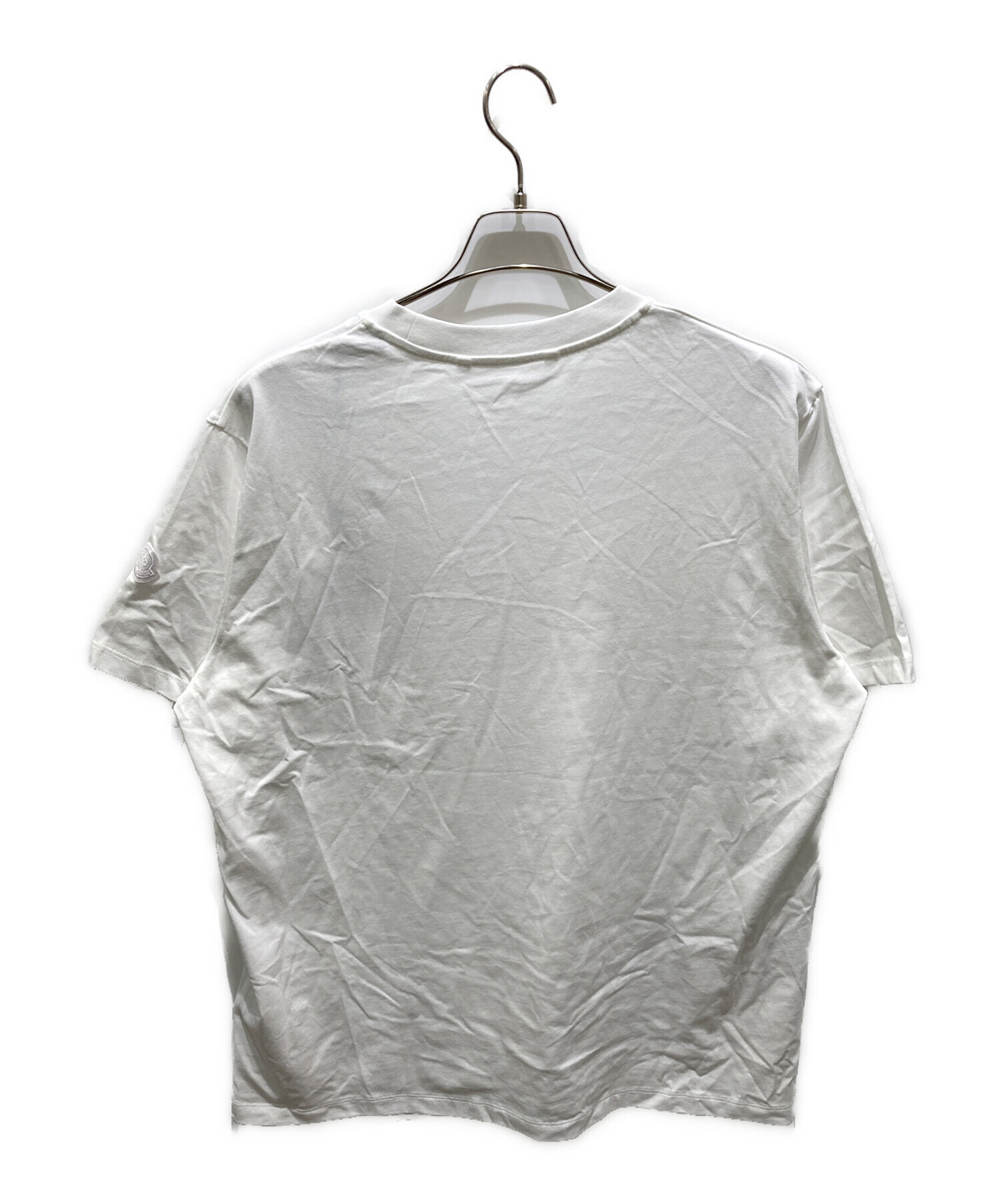 中古・古着通販】MONCLER (モンクレール) ゴーストロゴプリント半袖