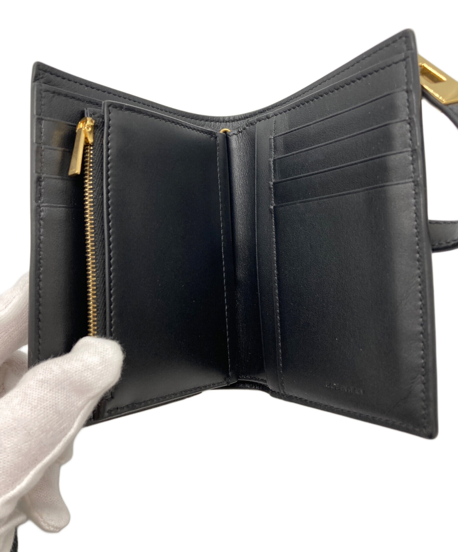 中古・古着通販】CELINE (セリーヌ) トリフォードコンパクトウォレット