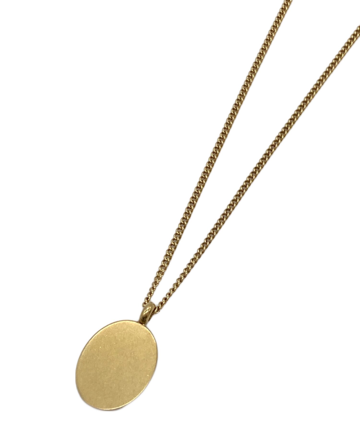 中古・古着通販】DIESEL (ディーゼル) ロゴネックレス ゴールド