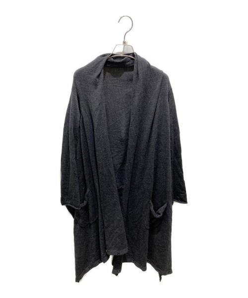 LIMI feu リミフゥ　ウール　アシンメトリー　変形ニットカーディガン 中古・古着通販】LIMI feu (リミフゥ) 変形カーディガン グレー サイズ