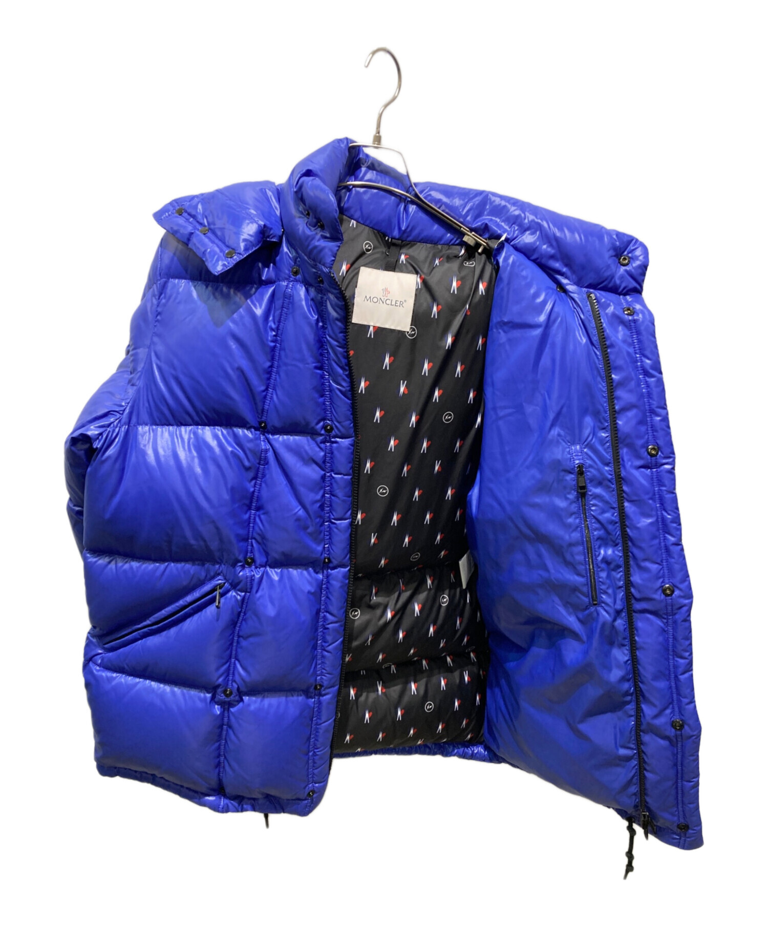 MONCLER モンクレール 青タグ ダウンジャケット 中古・古着通販】MONCLER (モンクレール) ダウンジャケット ブルー