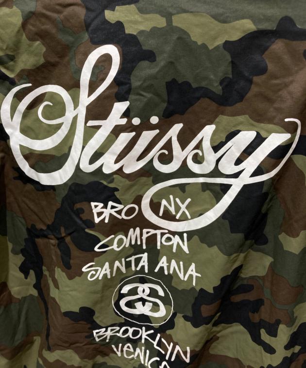 中古・古着通販】stussy (ステューシー) カモフラコーチジャケット
