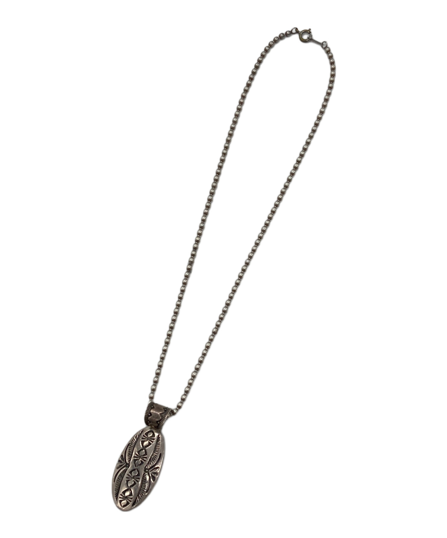 ナバホ　インディアンジュエリー　シルバー　ペンダントトップ　navajo 中古・古着通販】Navajo (ナバホ) インディアンジュエリー ネックレス