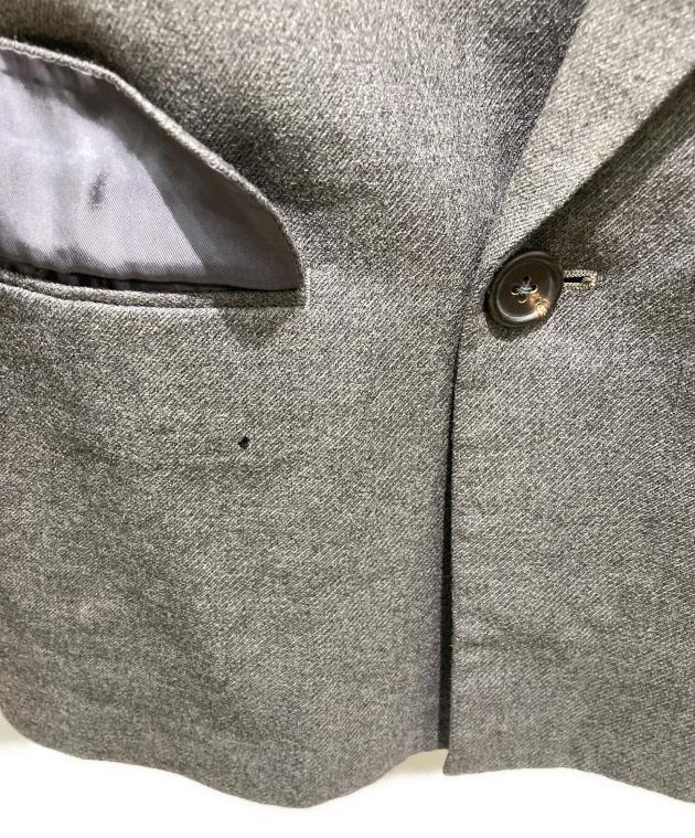 美品 ワイズフォーメン 初期タグ セットアップ スーツ ダブルボタン グレー系 中古・古着通販】Y's for men (ワイズフォーメン) ダブルジャケット