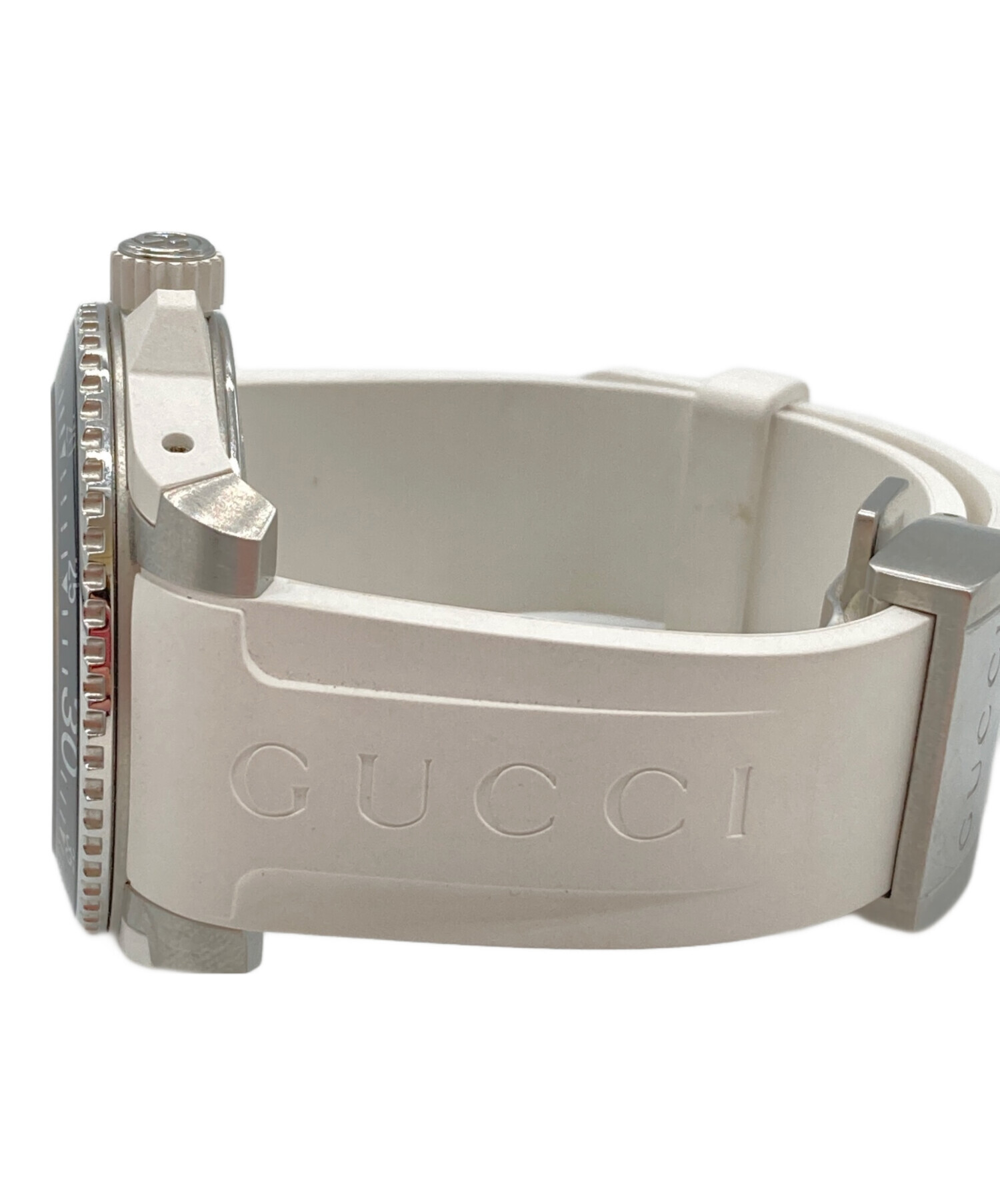 中古・古着通販】GUCCI (グッチ) DIVEウォッチ ホワイト｜ブランド