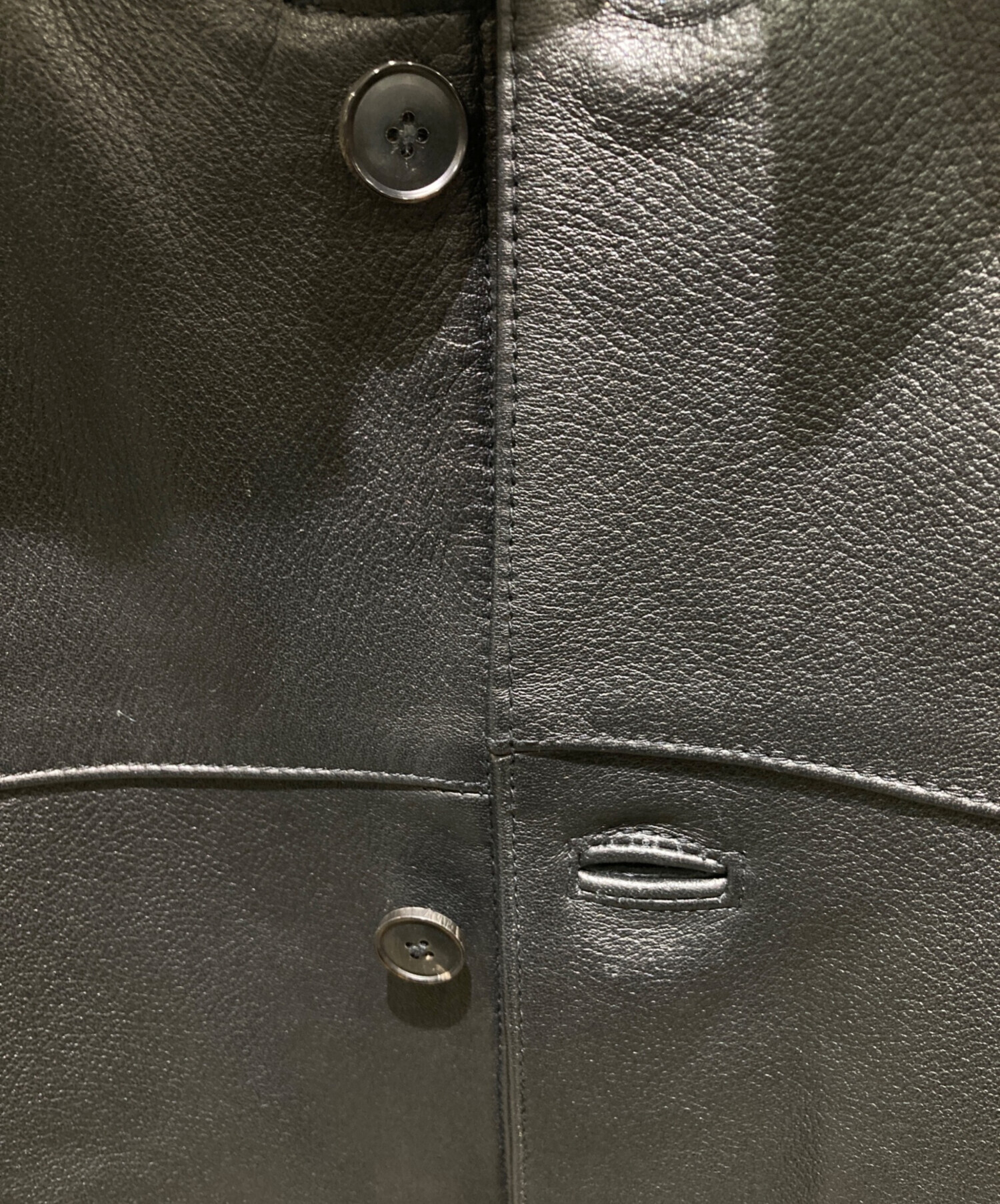 激レア◎ ccu steven alan別注　羊革ジャケット size2 steven alan - ccu×steven alanの通販 by よっちゃん's shop
