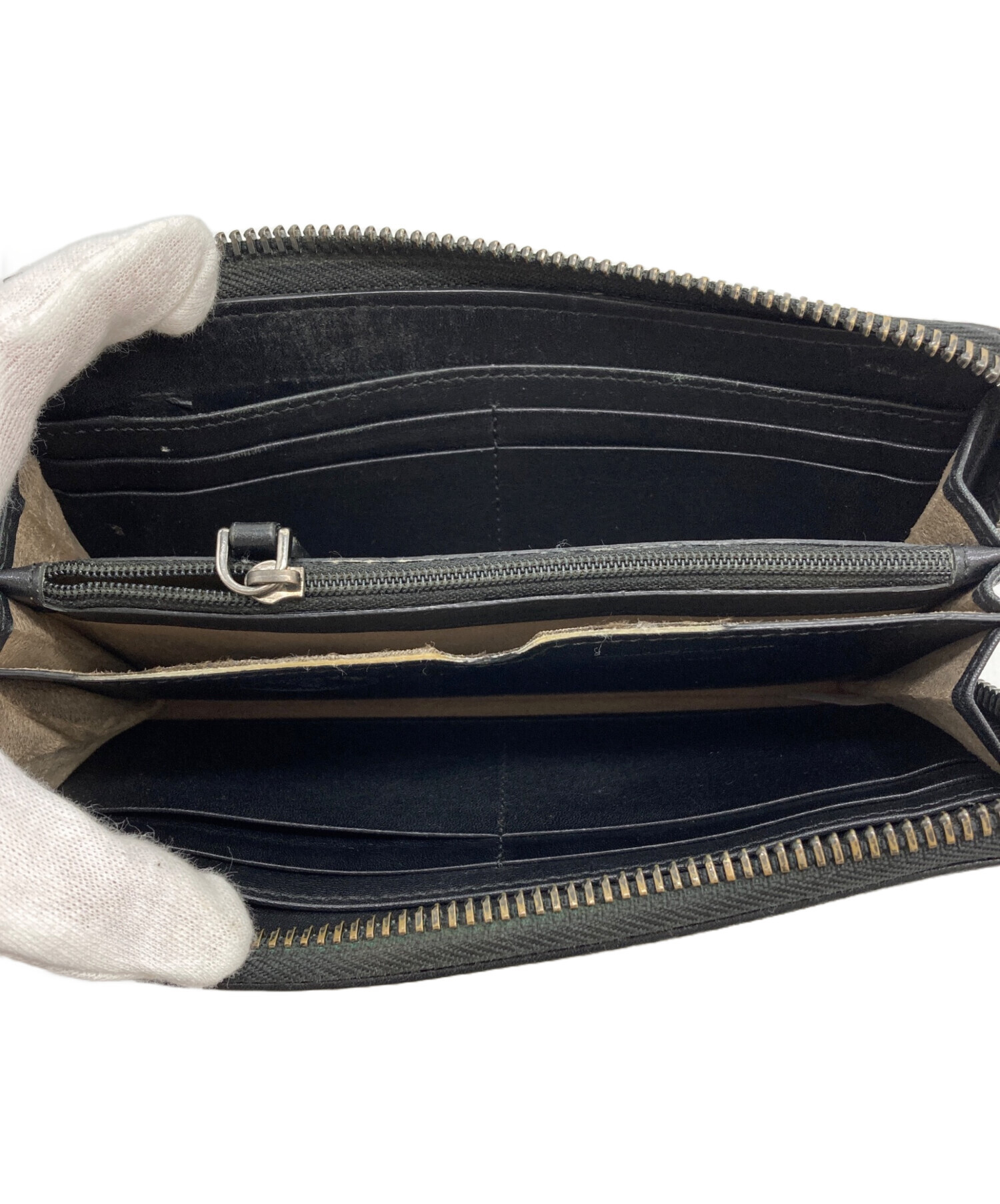 【父の日】エルメネジルドゼニア長財布　Ermenegildo Zegna 中古・古着通販】ERMENEGILDO ZEGNA (エルメネジルド・ゼニア) 長財布