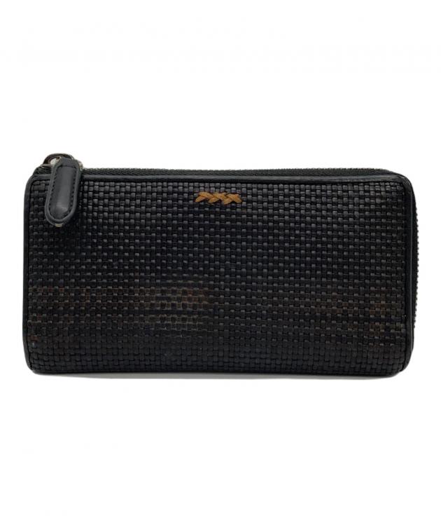 新品未使用✨Ermenegildo Zegna エルメネジルドゼニア 長財布　黒 中古・古着通販】ERMENEGILDO ZEGNA (エルメネジルド・ゼニア) 長財布