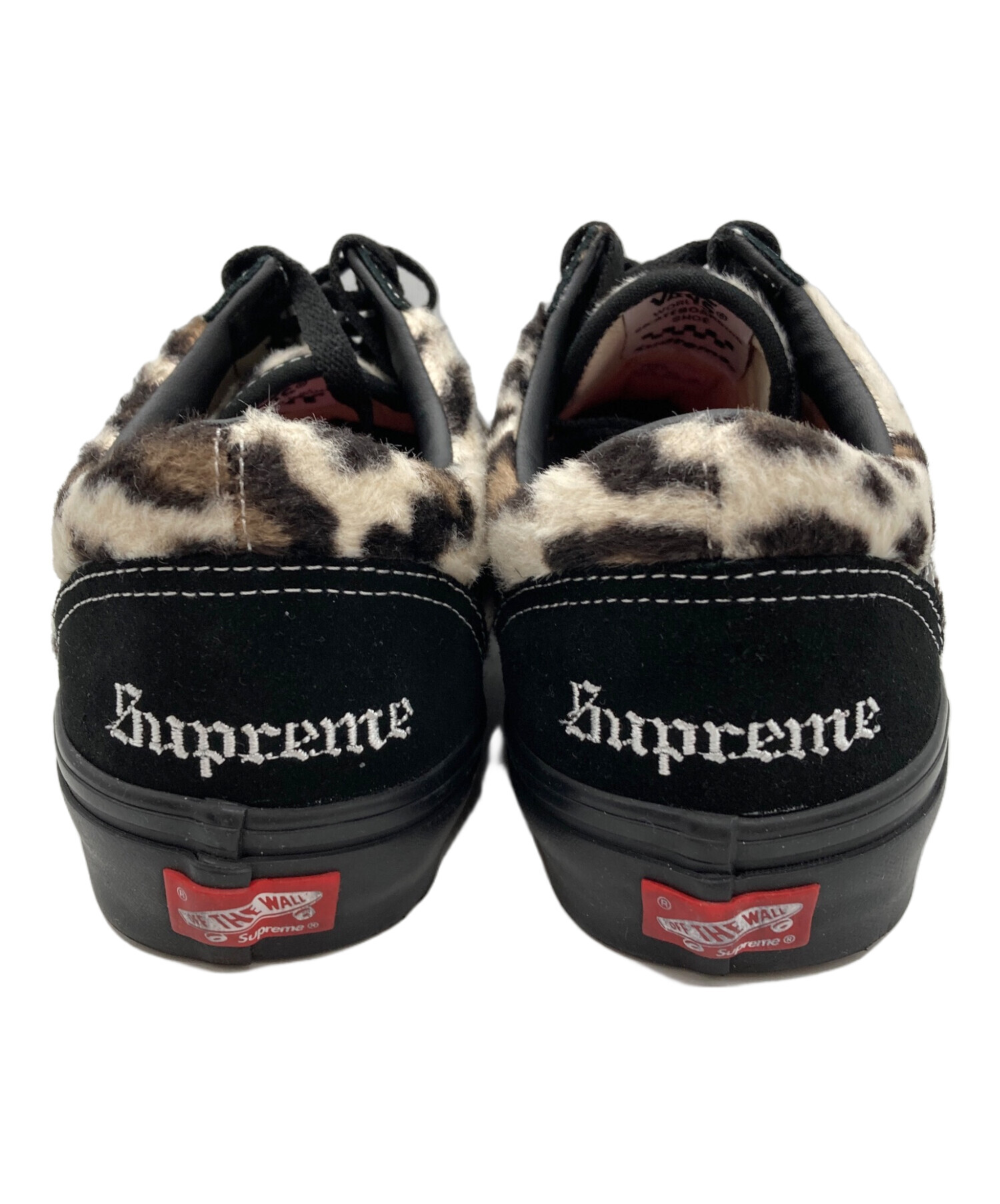 Supreme/Vans Leopard Old Skool 28cm ブラック 中古・古着通販】VANS (ヴァンズ) SUPREME (シュプリーム) Leopard Old