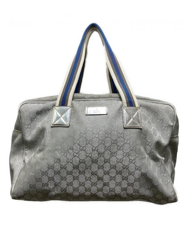 【美品】GUCCI ボストンバッグ GGキャンバス シェリーライン 2way GUCCI（グッチ） GGキャンバス シェリーライン ボストンバッグ