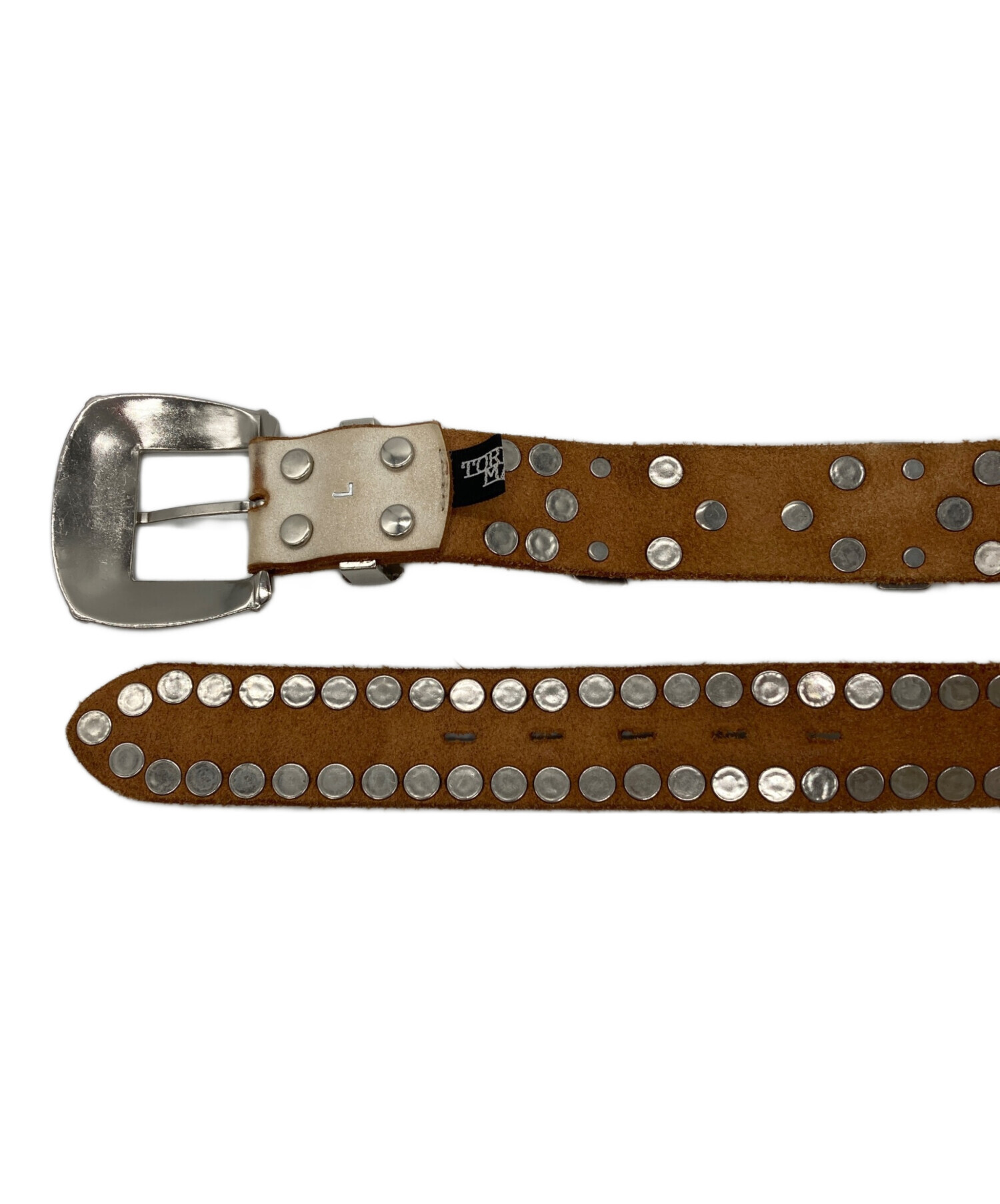 希少 早い者勝ちTornado Mart トルネードマート　ベルトホワイトレザー 希少 早い者勝ちTornado Mart トルネードマート ベルトホワイトレザー