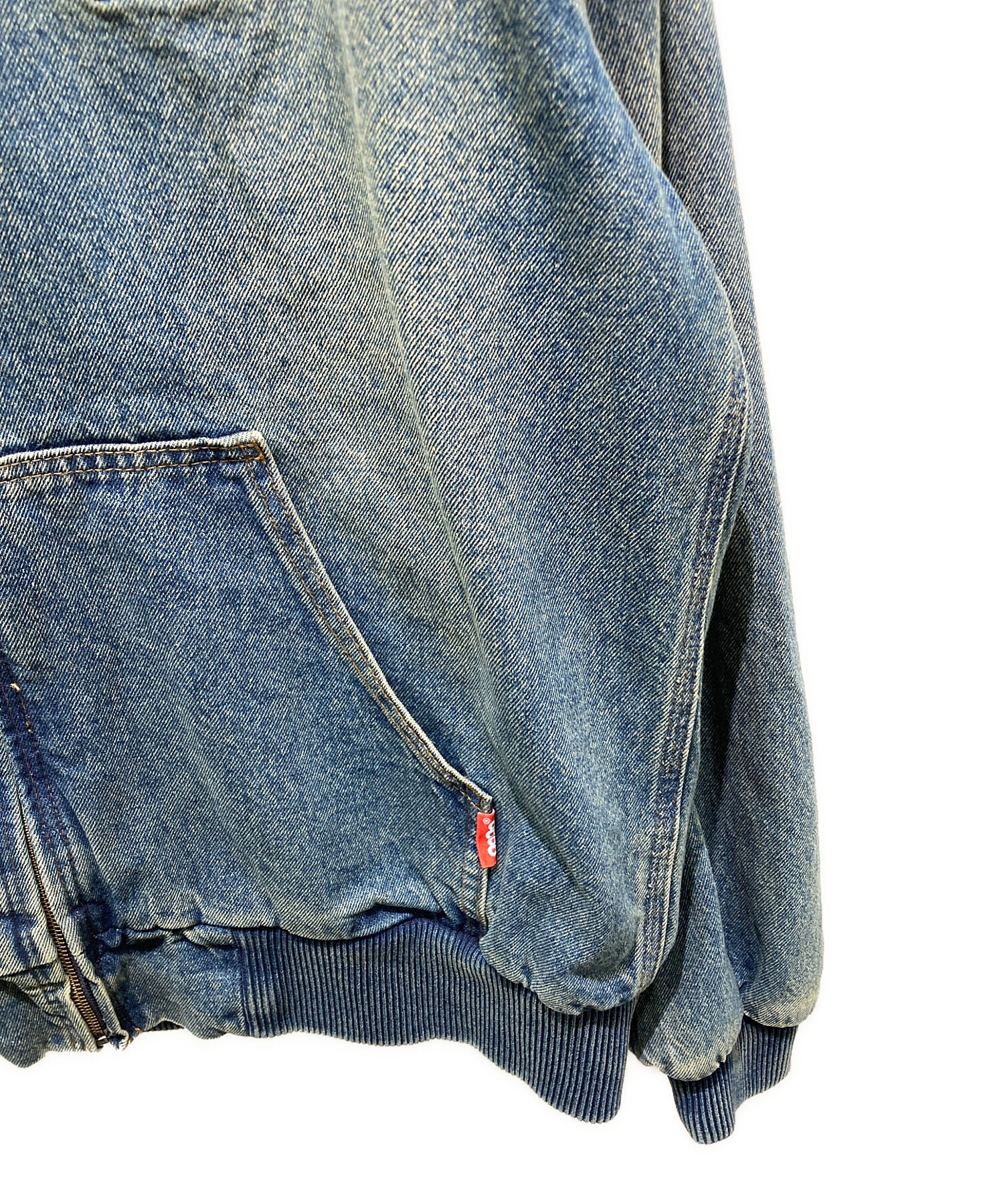 中古・古着通販】9090 (9090) King Logo Vintage Denim Hoodie