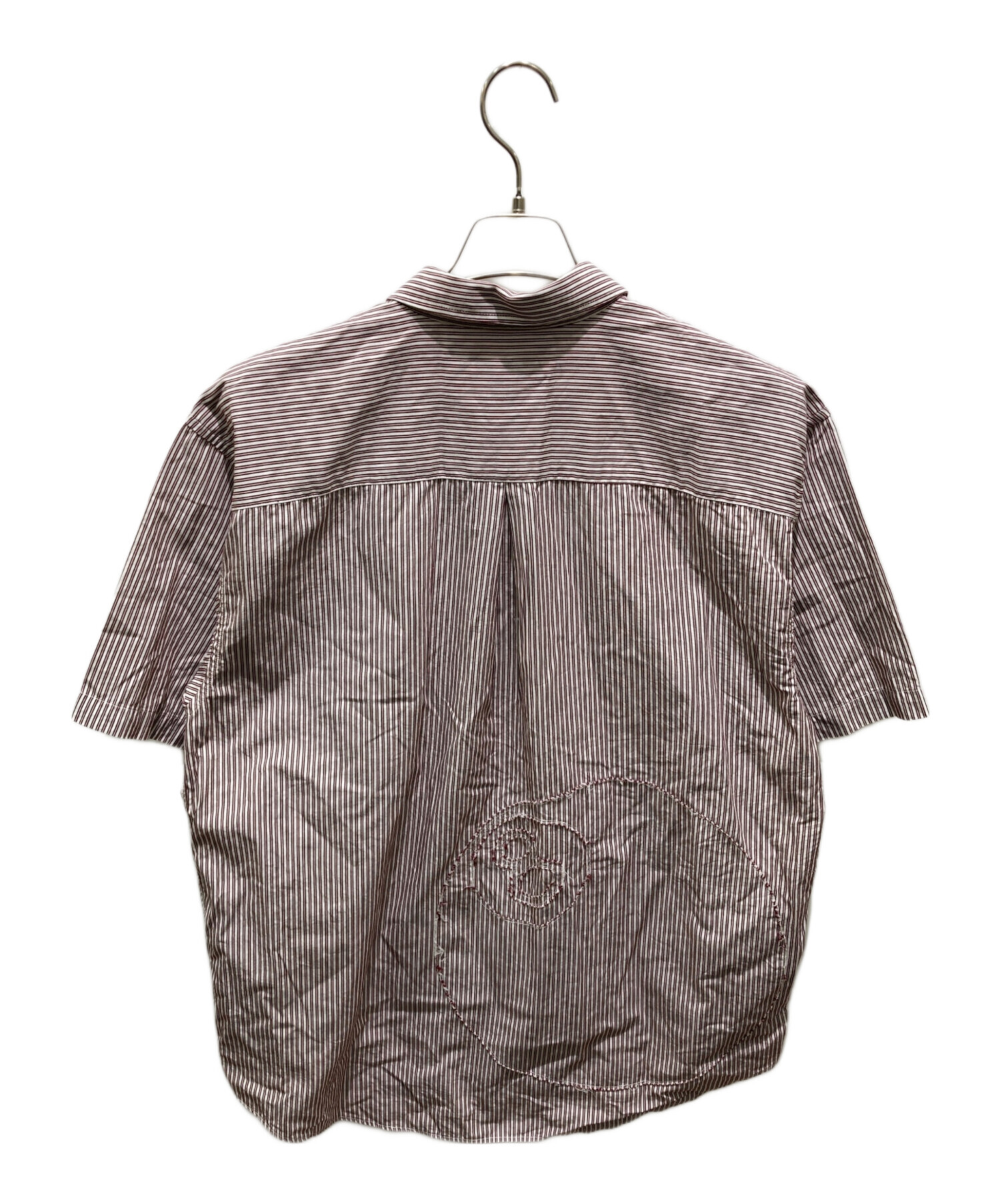 中古・古着通販】stussy (ステューシー) BOXY SS SHIRT 8 BALL STRIPE