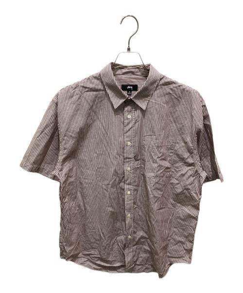 中古・古着通販】stussy (ステューシー) BOXY SS SHIRT 8 BALL STRIPE