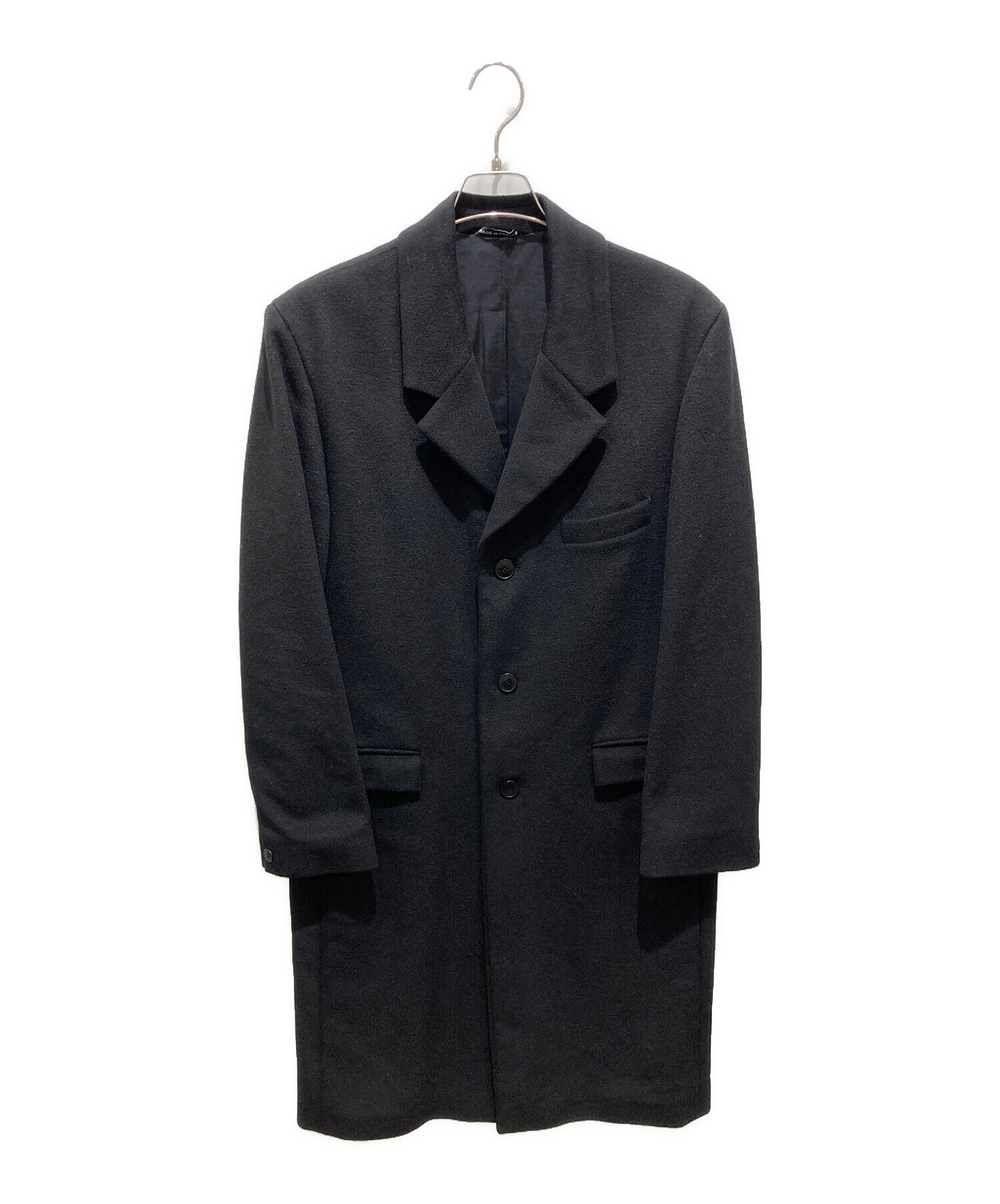 アニエスベー　homme ロングコート 中古・古着通販】agnes b homme (アニエスベーオム) アンゴラウール