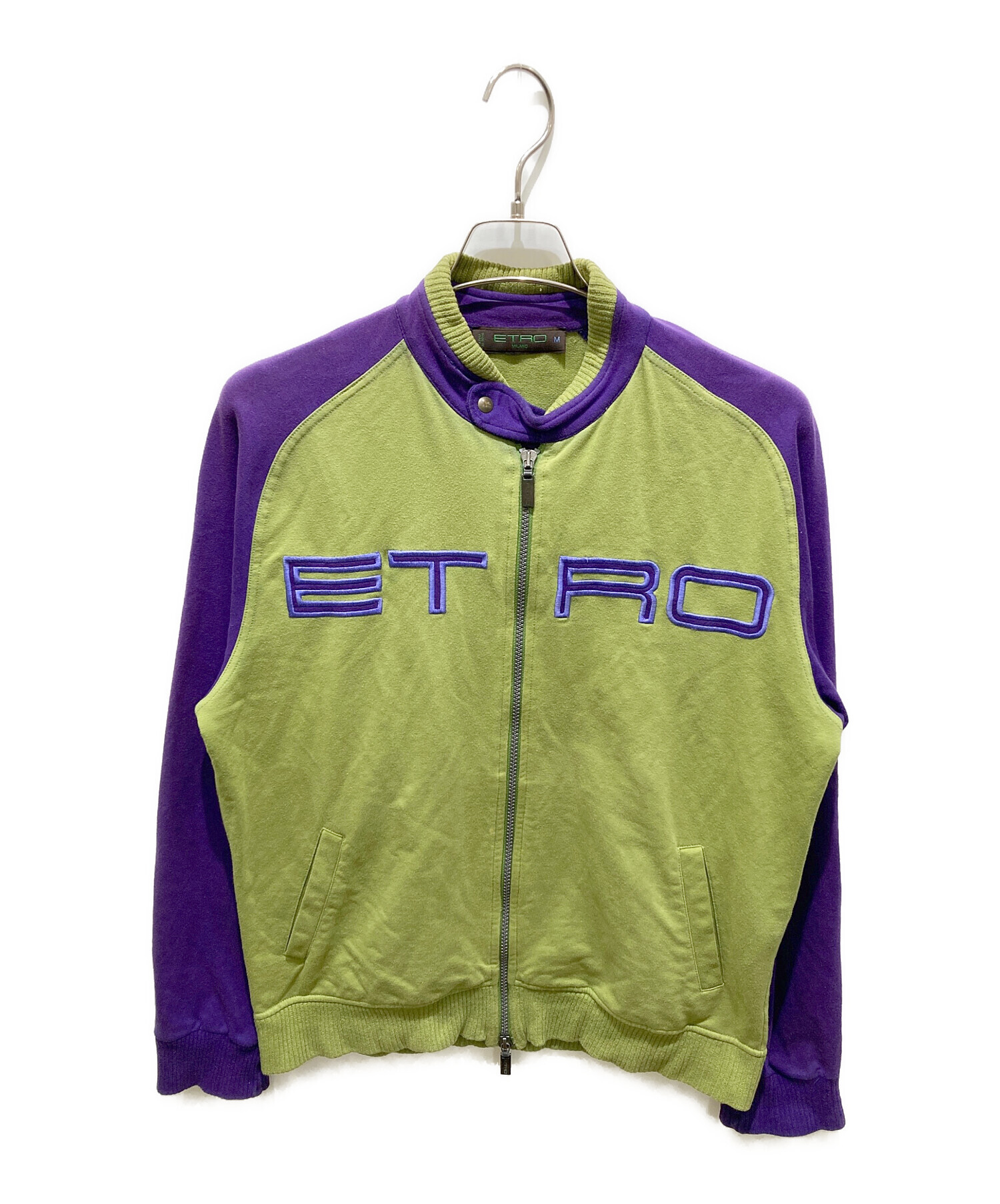 中古・古着通販】ETRO (エトロ) スウェットジャケット グリーン サイズ 