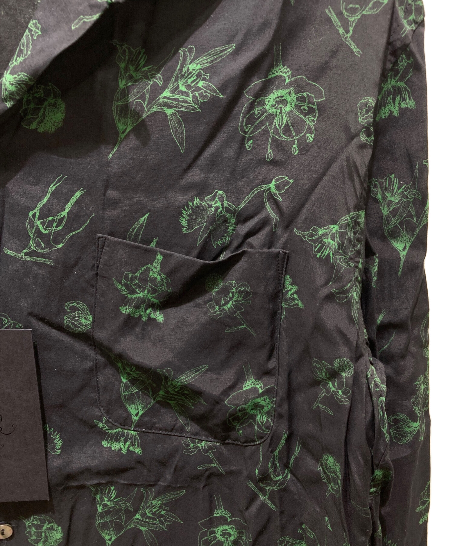 中古・古着通販】URU (ウル) LONG SLEEVE SHIRTS ブラック サイズ:2