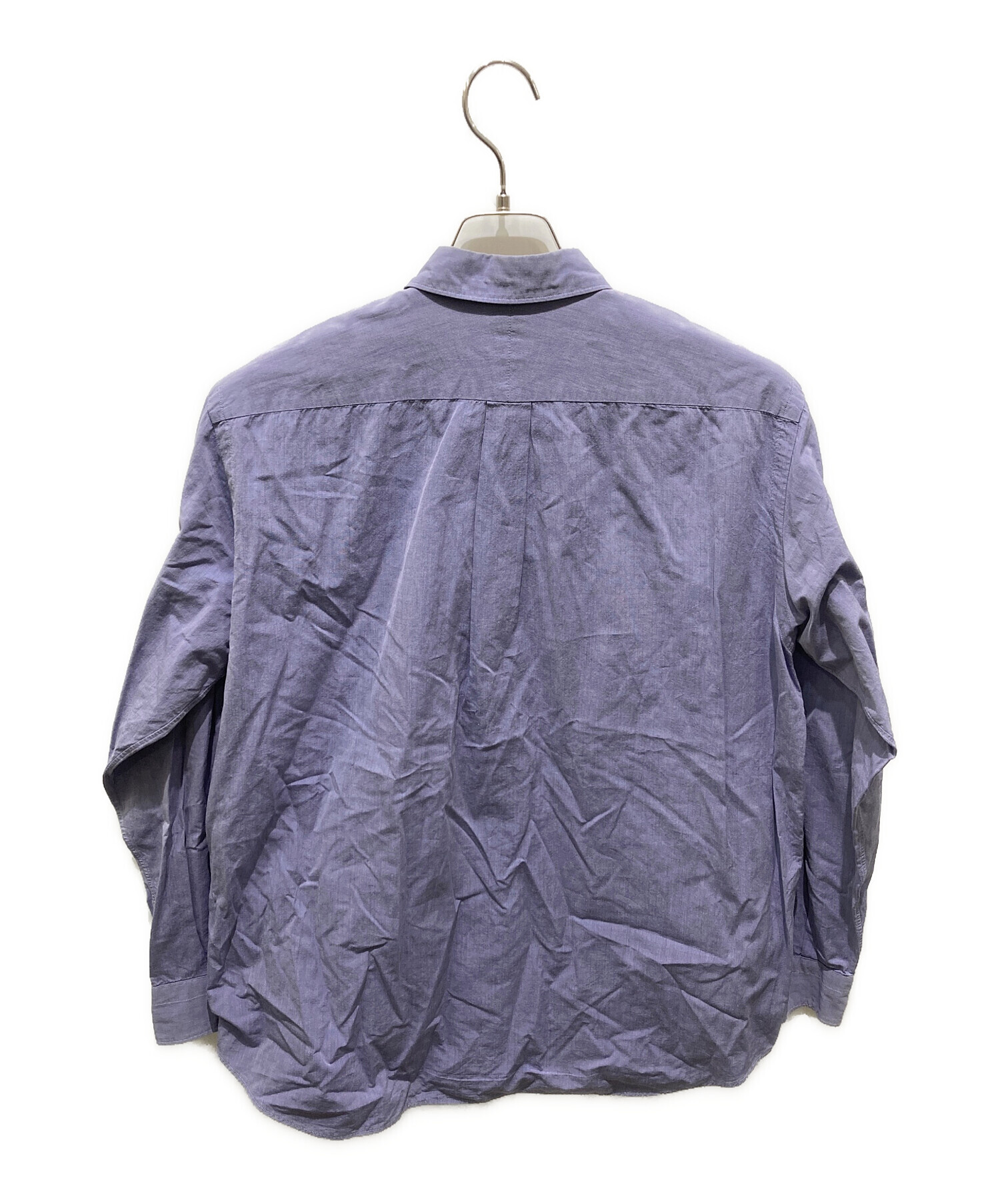 中古・古着通販】COMOLI (コモリ) コモリシャツ Sax サイズ:1