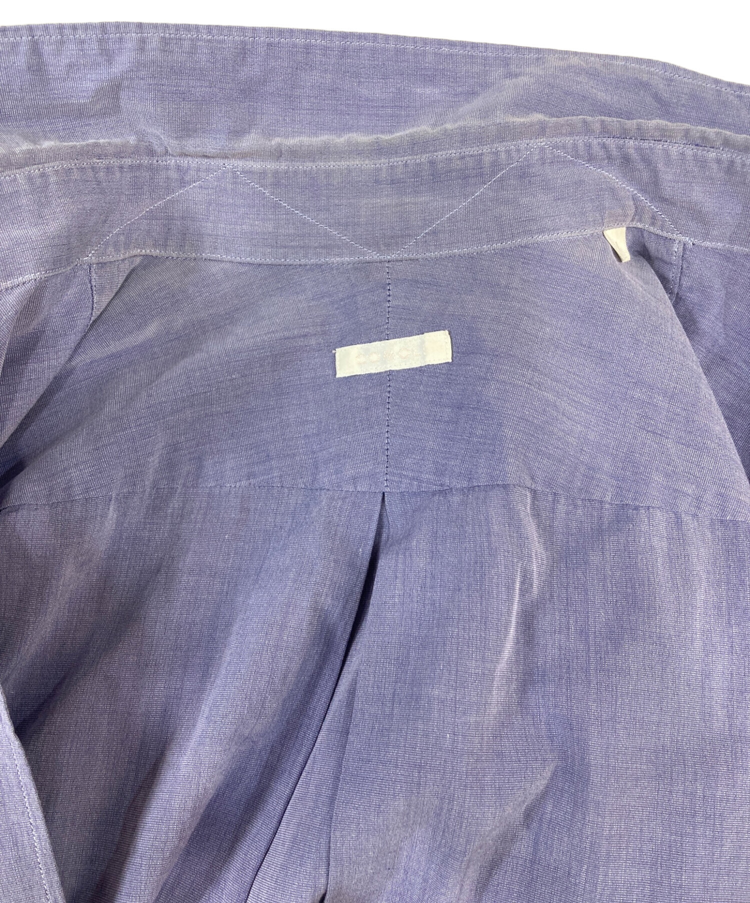 中古・古着通販】COMOLI (コモリ) コモリシャツ Sax サイズ:1