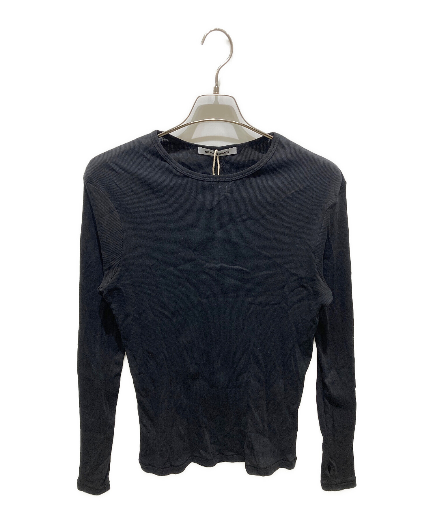 中古・古着通販】NO MAINTENANCE (ノーメンテナンス) ORI RIBBED LONG 