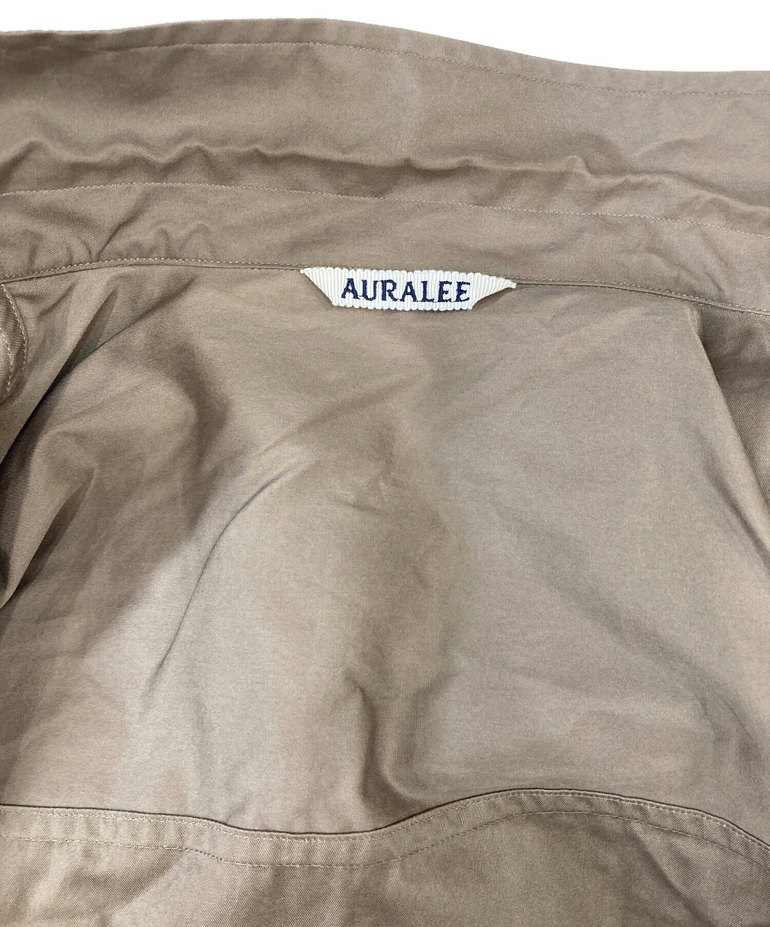 中古・古着通販】AURALEE (オーラリー) WASHED FINX TWILL BIG SHIRT