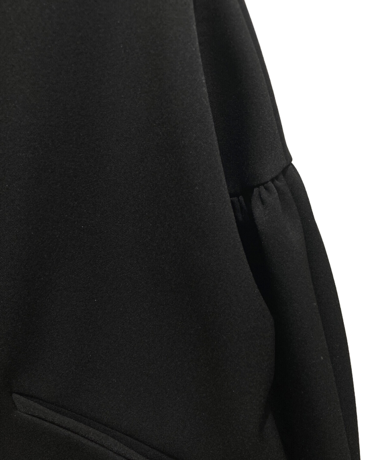 中古・古着通販】LITEN (リテン) ボンディングテントコート ブラック