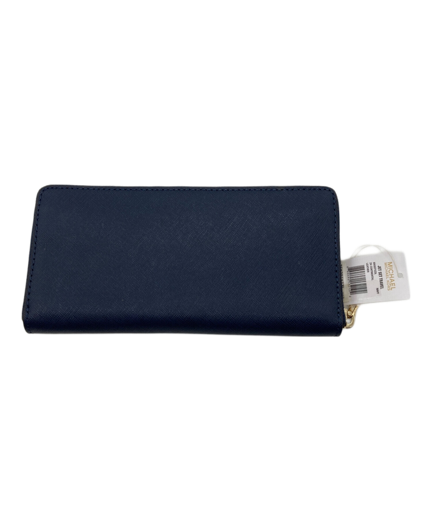 中古・古着通販】MICHAEL KORS (マイケル・コース) 長財布 ネイビー