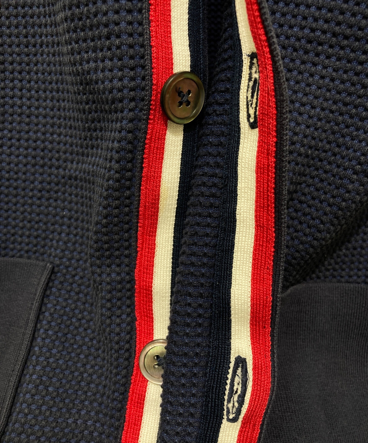 中古・古着通販】Thom Browne (トムブラウン) サーマルコットンVネック