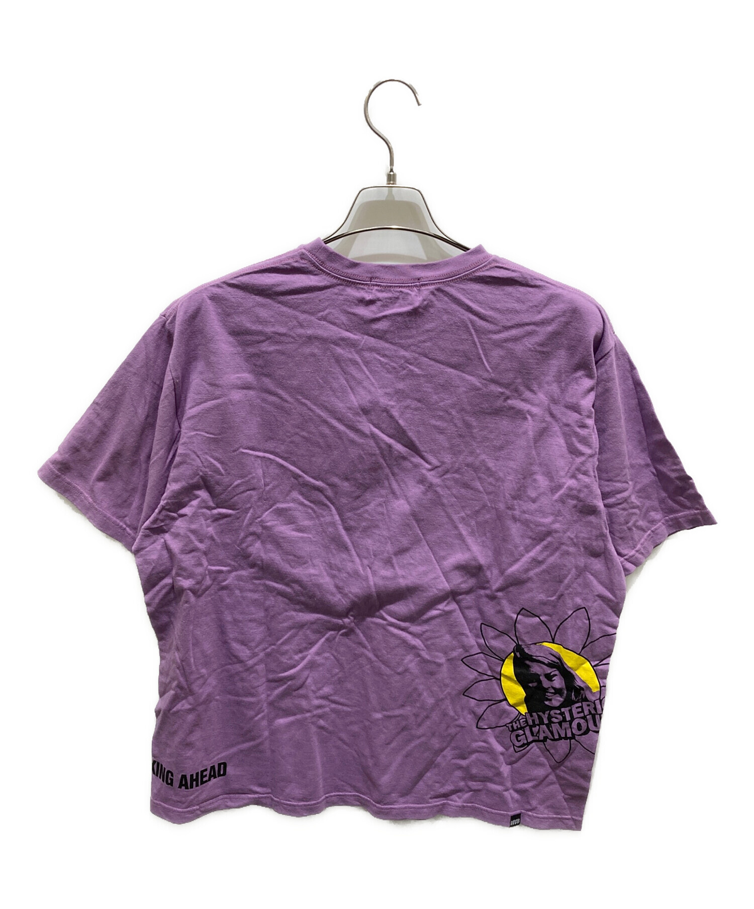 HYSTERIC GLAMOUR Tシャツ・カットソー F 紫(総柄) 【古着】【中古】 中古・古着通販】Hysteric Glamour (ヒステリックグラマー) プリントT