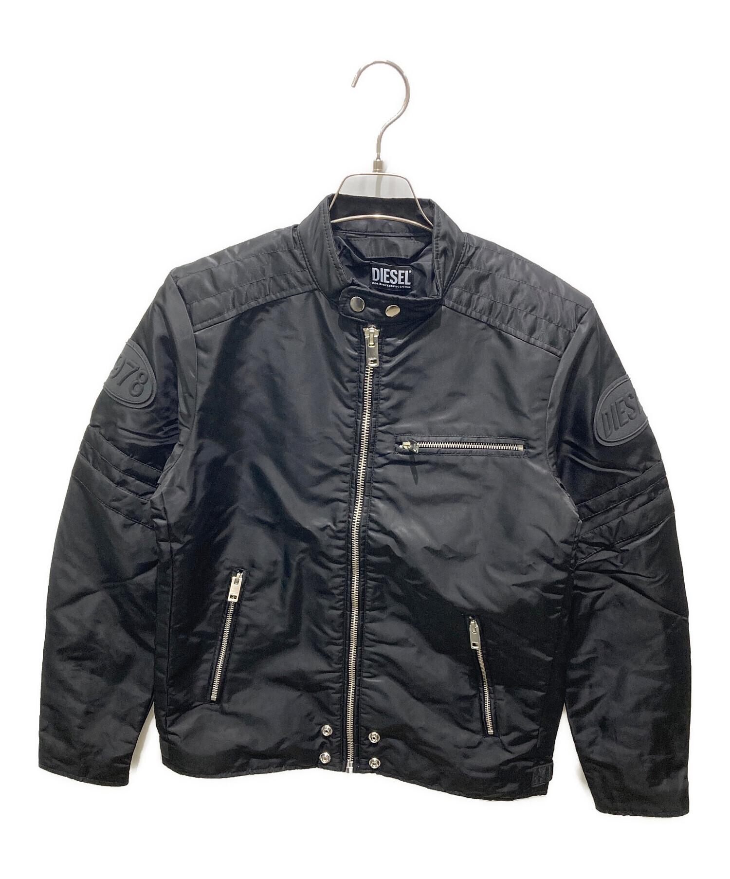 ジャケット・アウター DIESEL J-GLORY JACKET 中古・古着通販】DIESEL (ディーゼル) J-GLORY JACKET ブラック サイズ