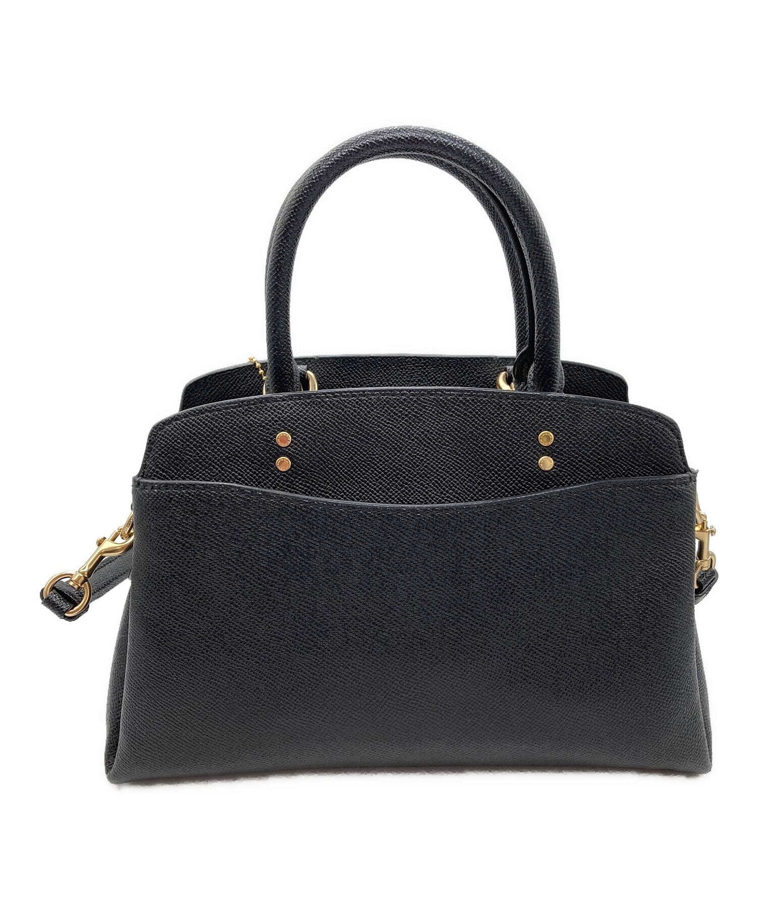 中古・古着通販】COACH (コーチ) 2WAYショルダーバッグ ブラック