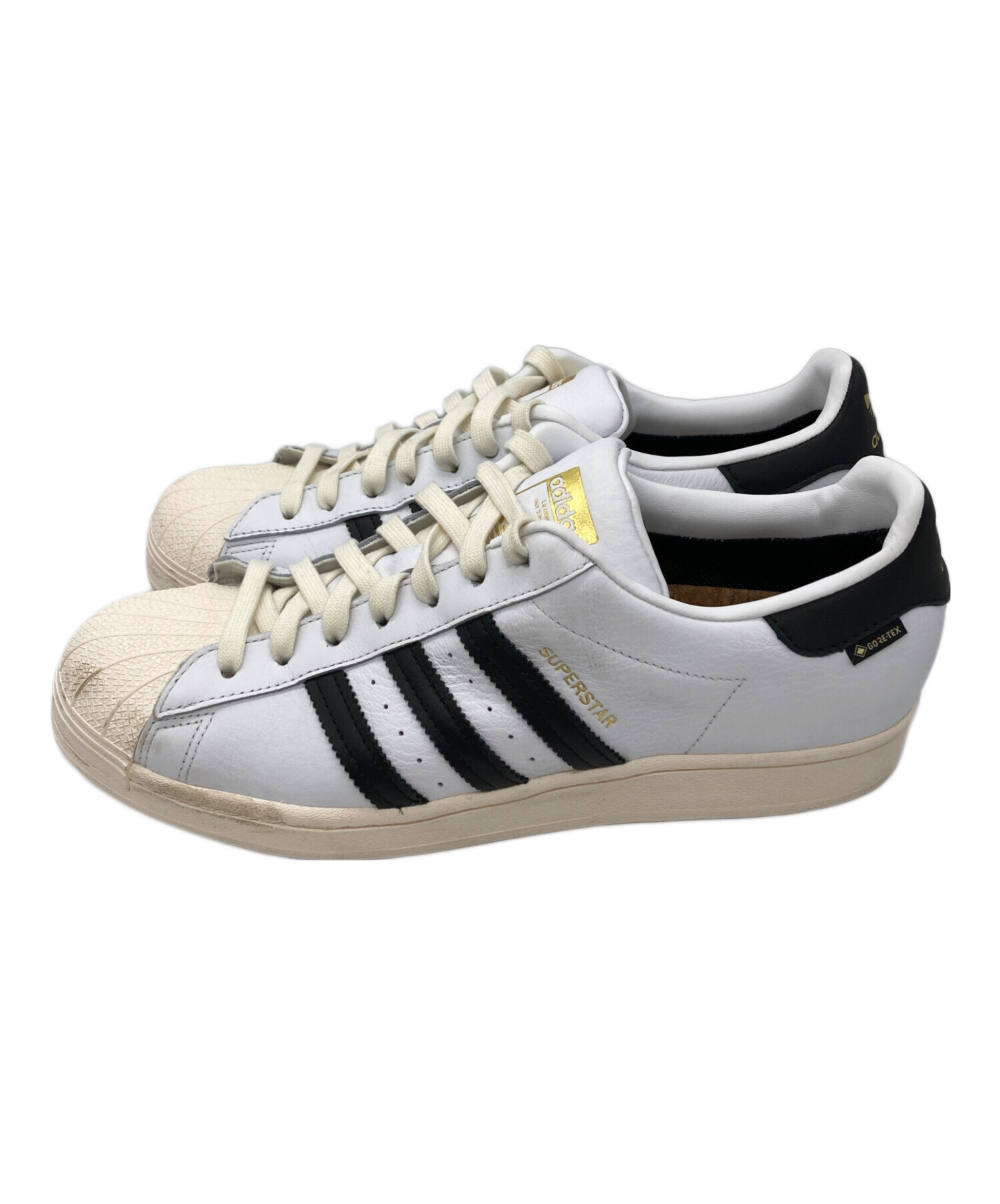 中古・古着通販】adidas (アディダス) SUPER STAR GTX ブラック 中古・古着通販】adidas (アディダス) SUPER STAR GTX ブラック