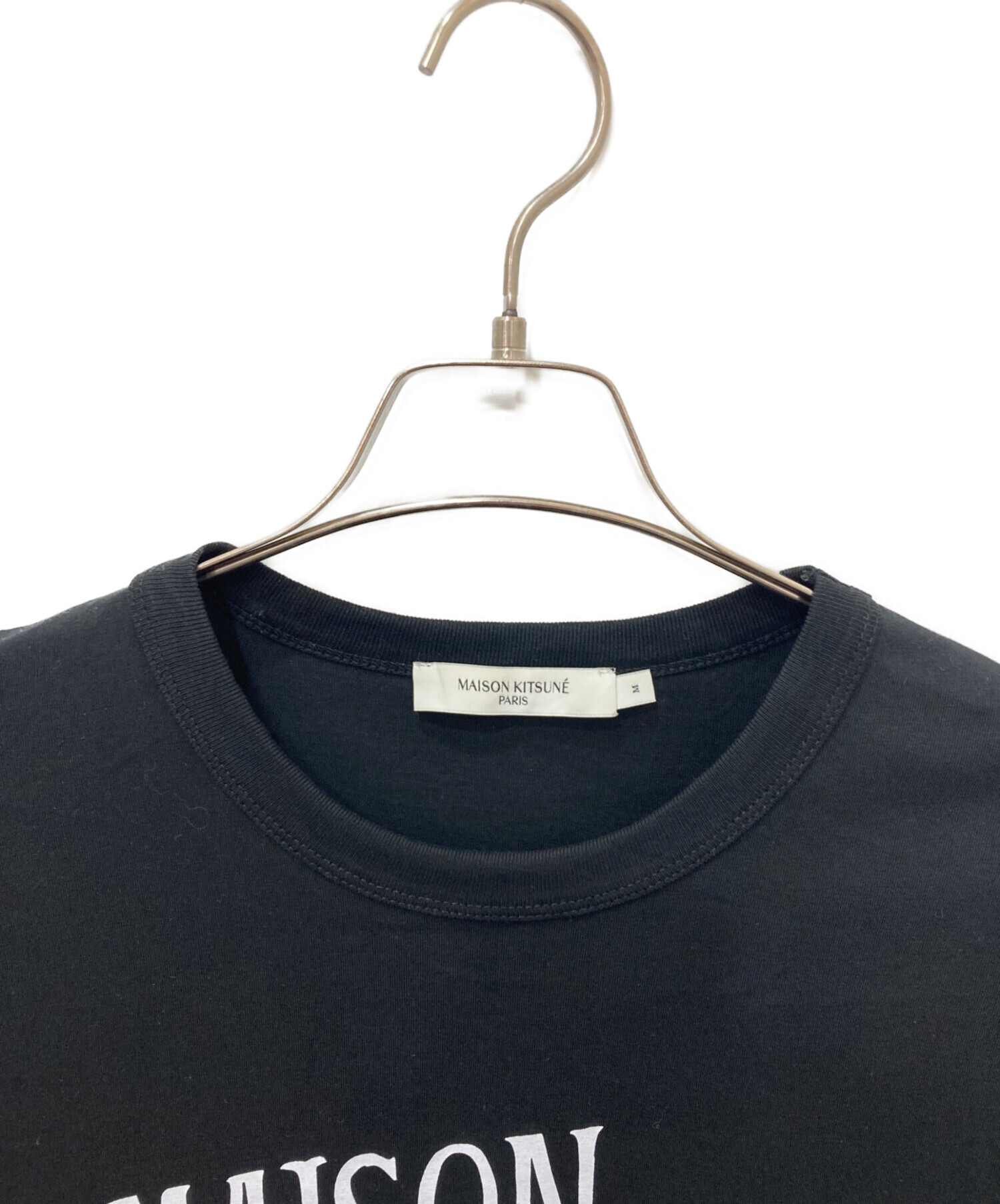 中古・古着通販】maison kitsune (メゾンキツネ) パレロワイヤル ロゴT 