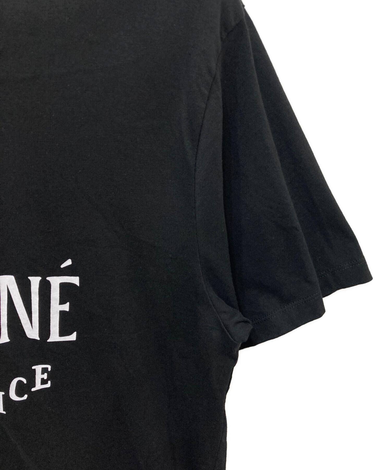 中古・古着通販】maison kitsune (メゾンキツネ) パレロワイヤル ロゴT 
