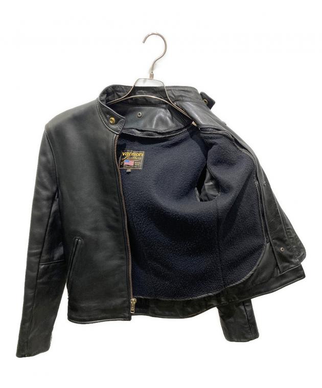 中古・古着通販】VANSON (バンソン) ライナー付シングルライダース