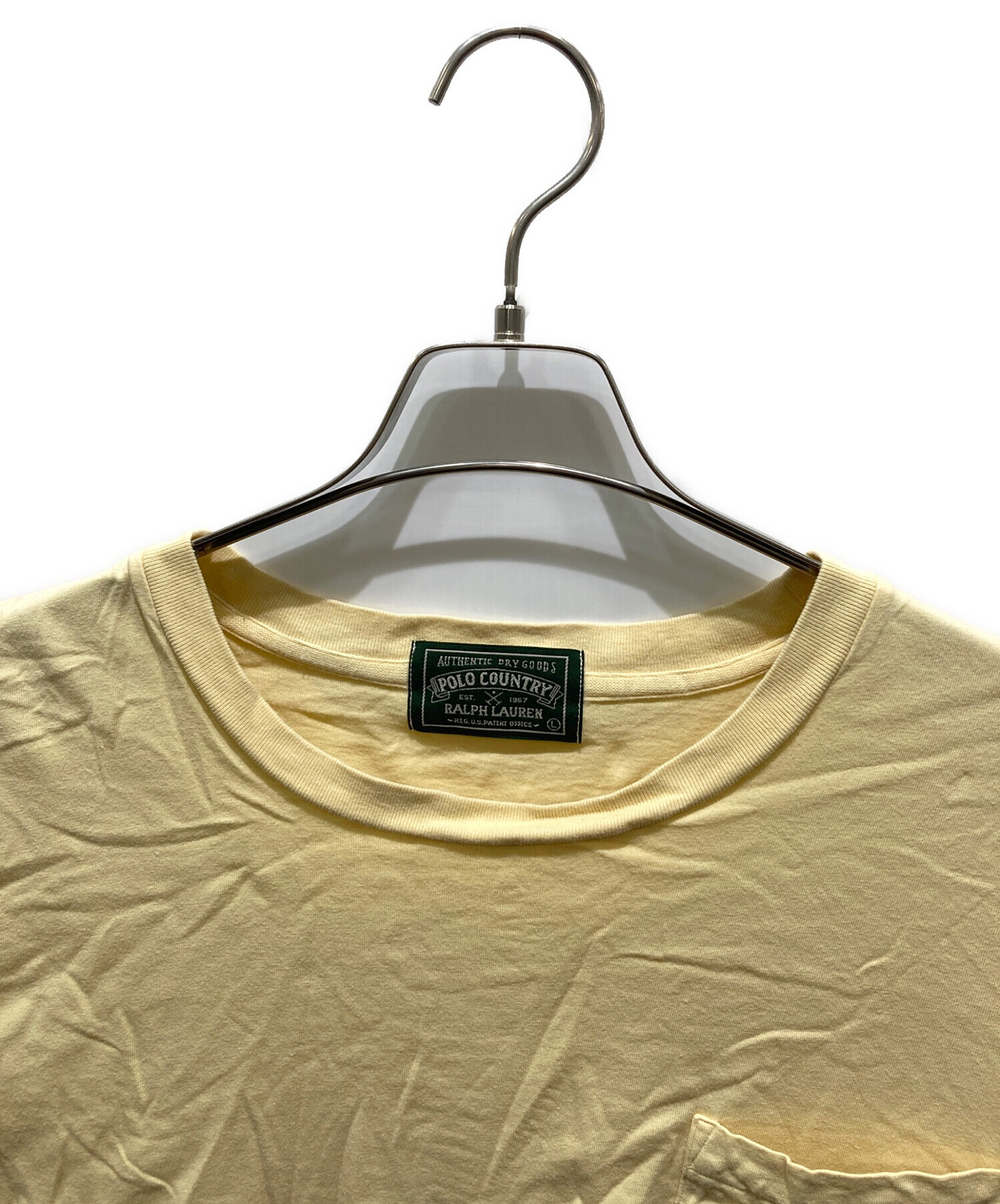 中古・古着通販】POLO COUNTRY (ポロカントリー) ポケットTシャツ 